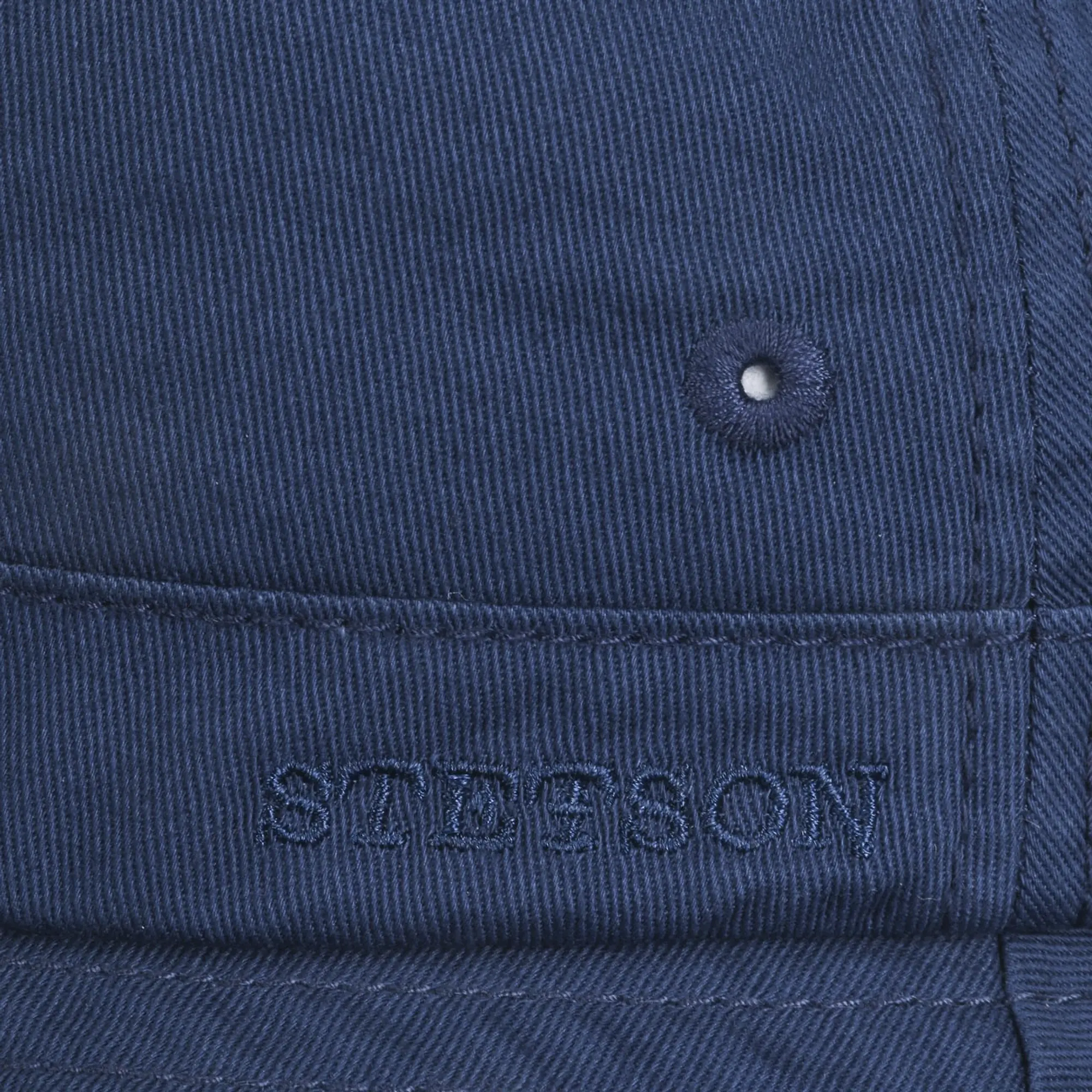 Product image 4 of 5 of Stetson Twill Bucket Hat with UV Protection - Navy
