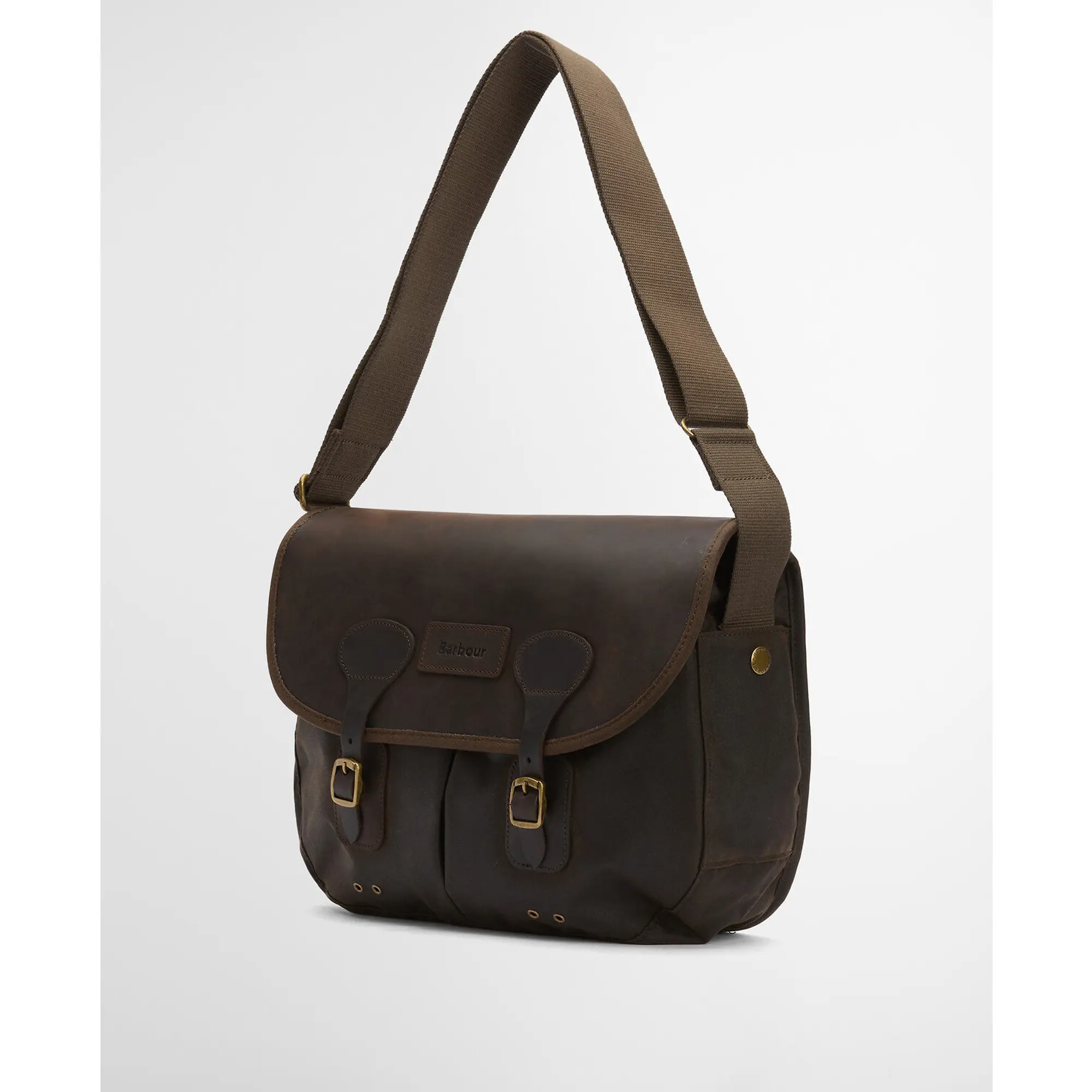 Product image 4 of 11 of Barbour Wax Leather Tarras Bag - Olive