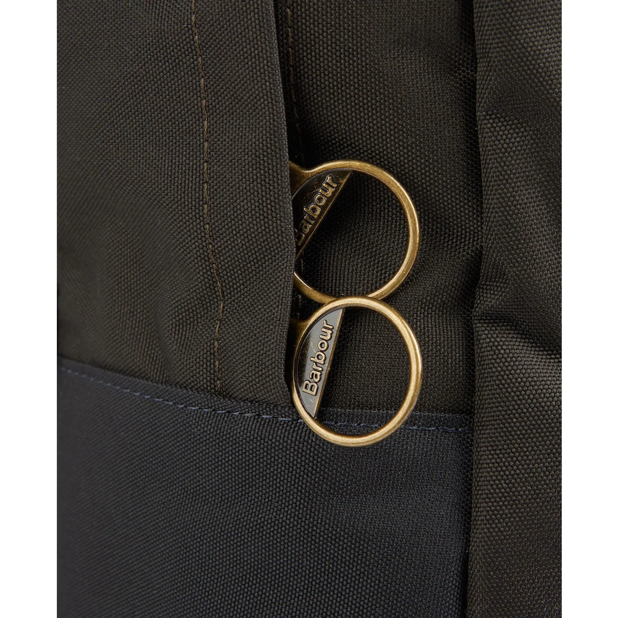 Product image 6 of 8 of Barbour Highfield Canvas Backpack - Navy/Olive