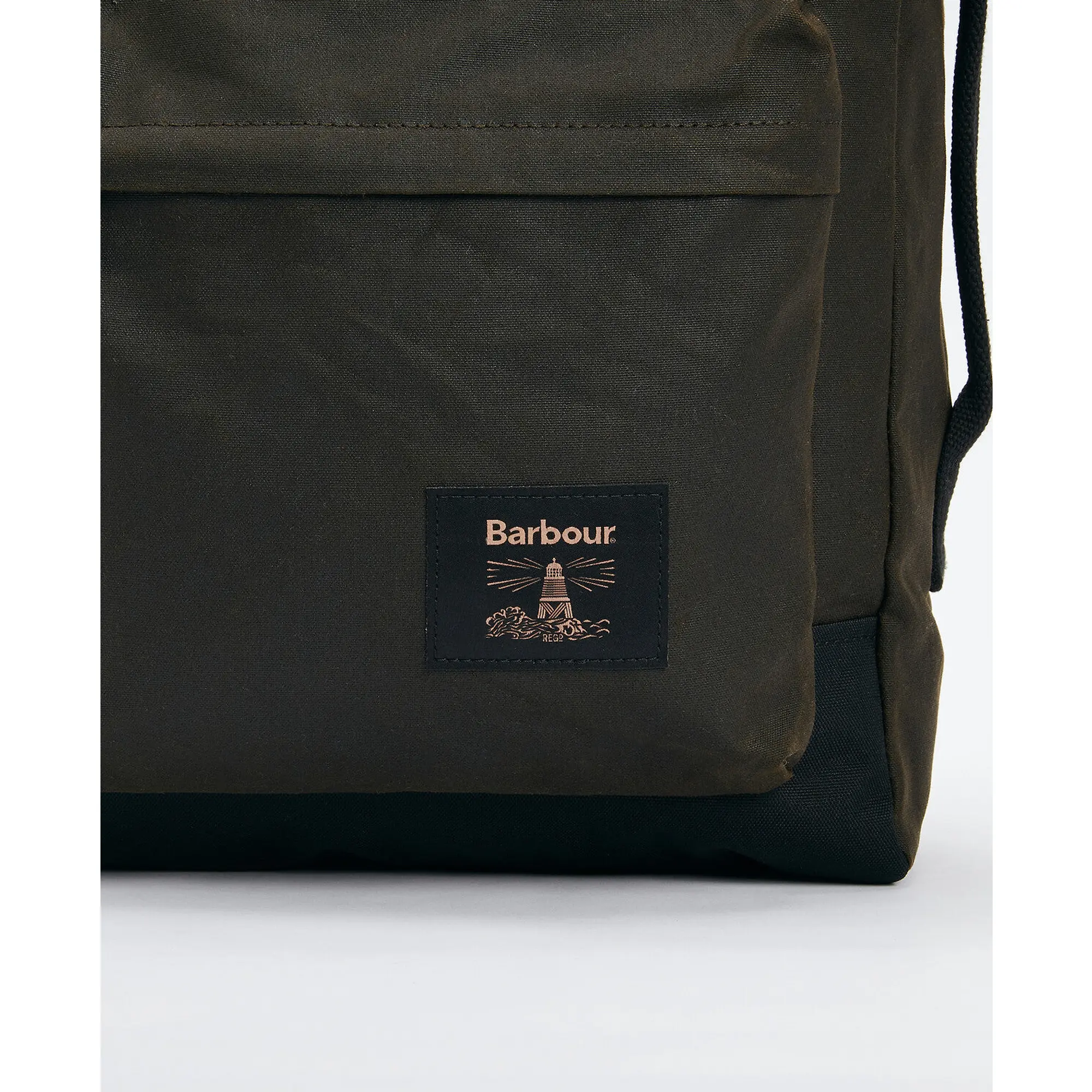 Product image 4 of 8 of Barbour Field Wax Backpack - Olive/Black