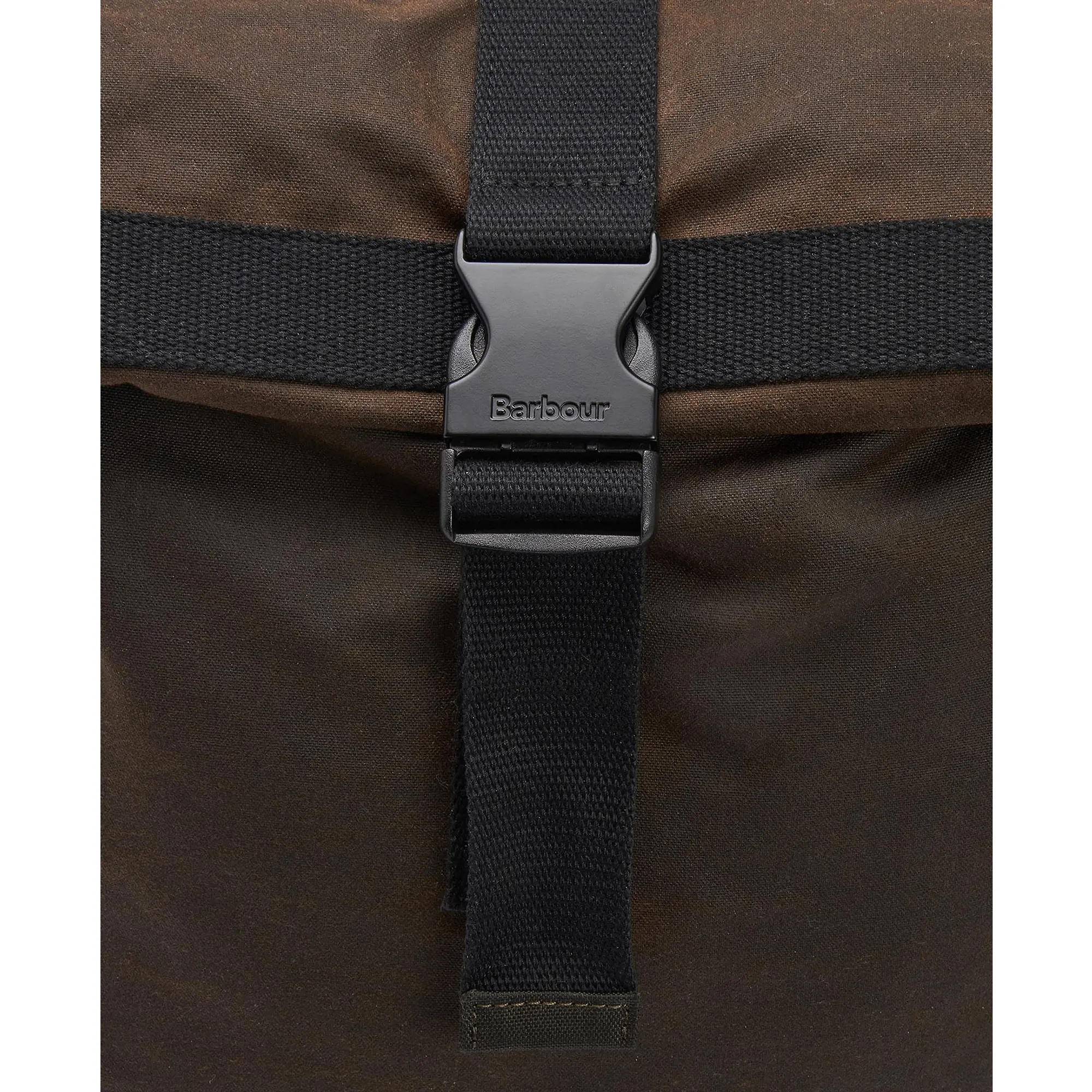 Product image 5 of 9 of Barbour Field Roll-Top Waxed Backpack - Olive/Black