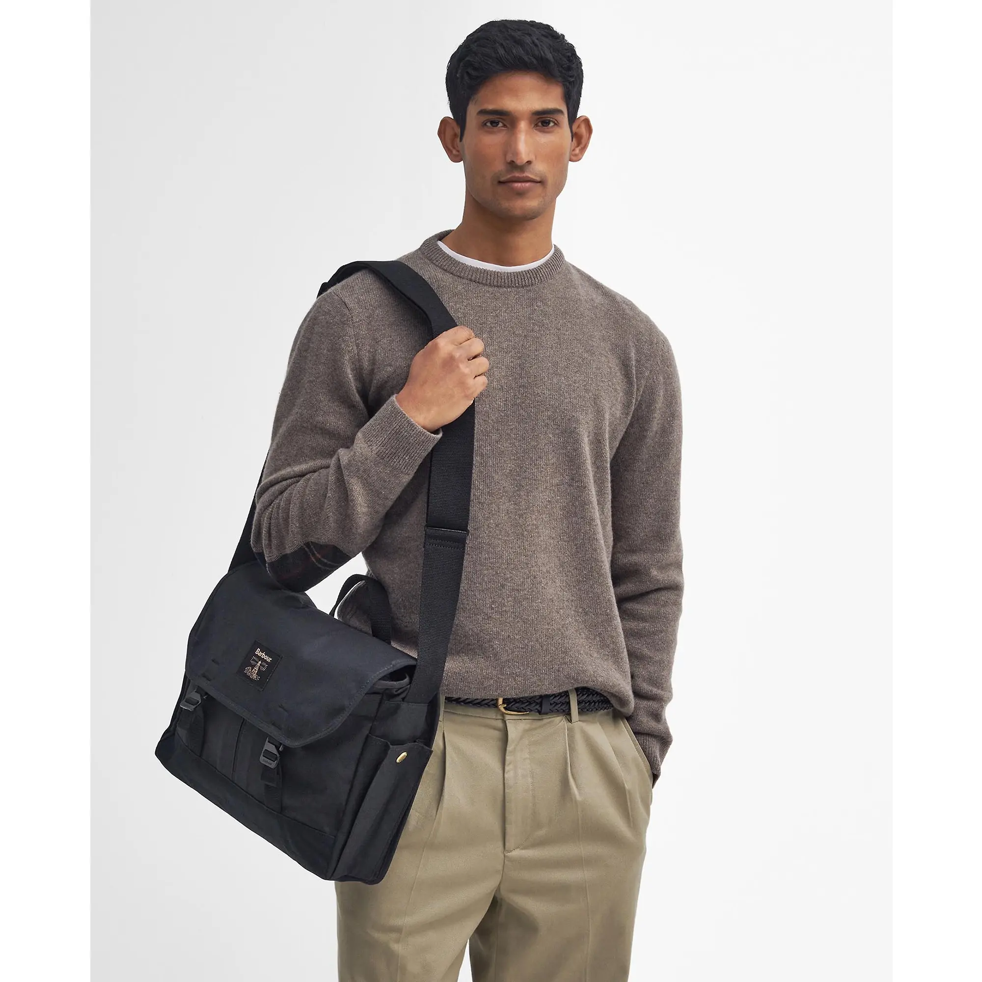 Product image 3 of 8 of Barbour Field Waxed Satchel - Black