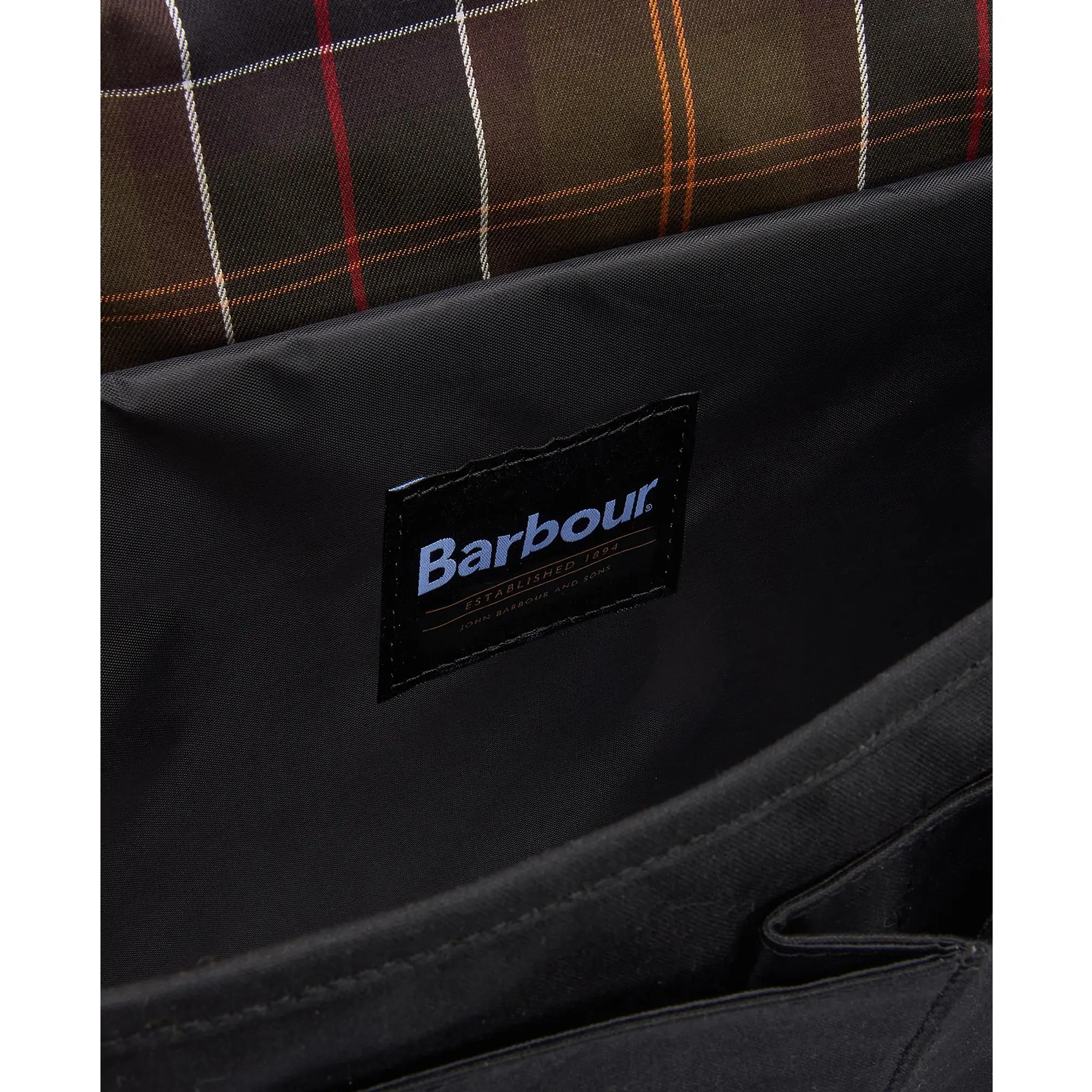 Product image 7 of 8 of Barbour Field Waxed Satchel - Black