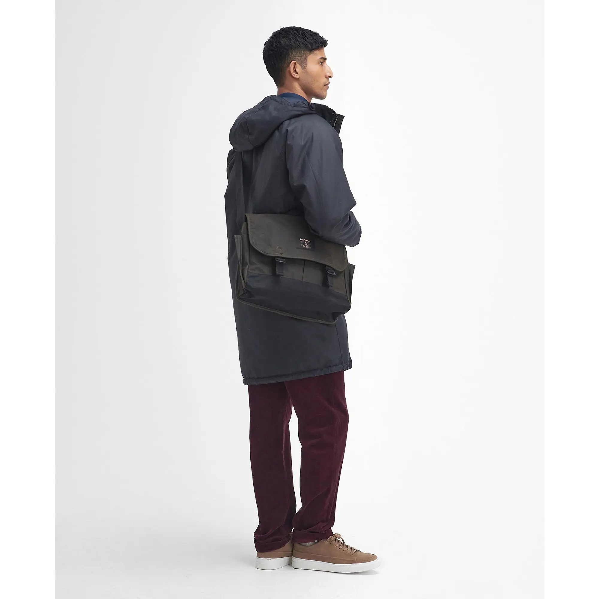 Product image 2 of 7 of Barbour Field Waxed Satchel - Olive