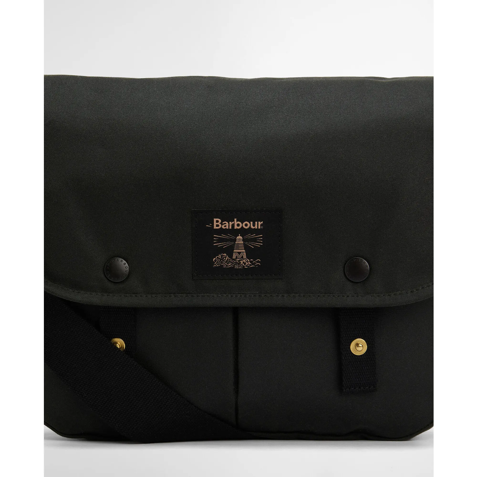 Product image 4 of 13 of Barbour Field Wax Riever Crossbody Bag - Sage