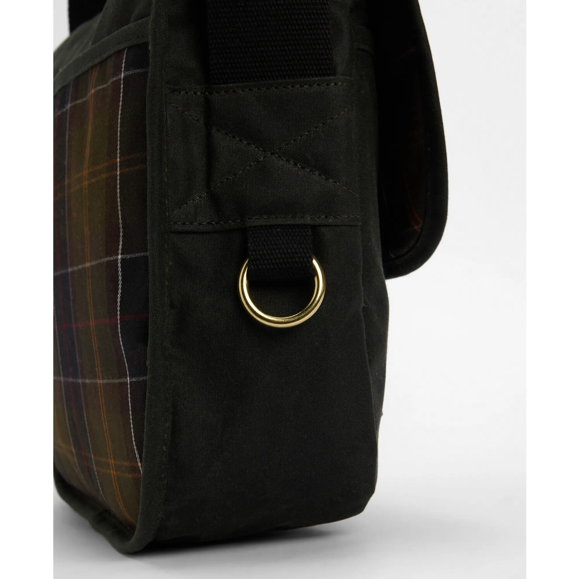 Product image 6 of 13 of Barbour Field Wax Riever Crossbody Bag - Sage