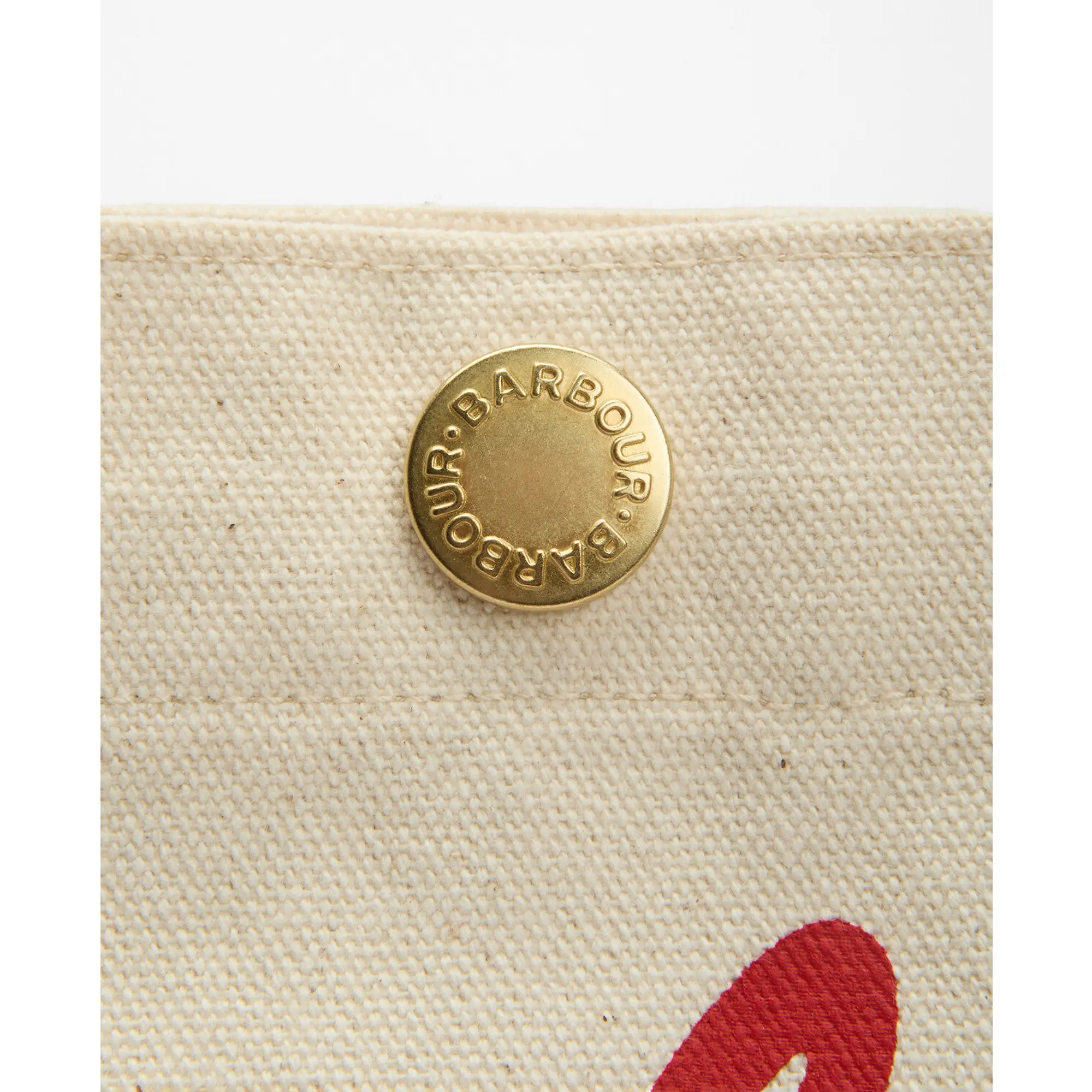 Product image 6 of 8 of Barbour Script Tote Bag - Red Logo