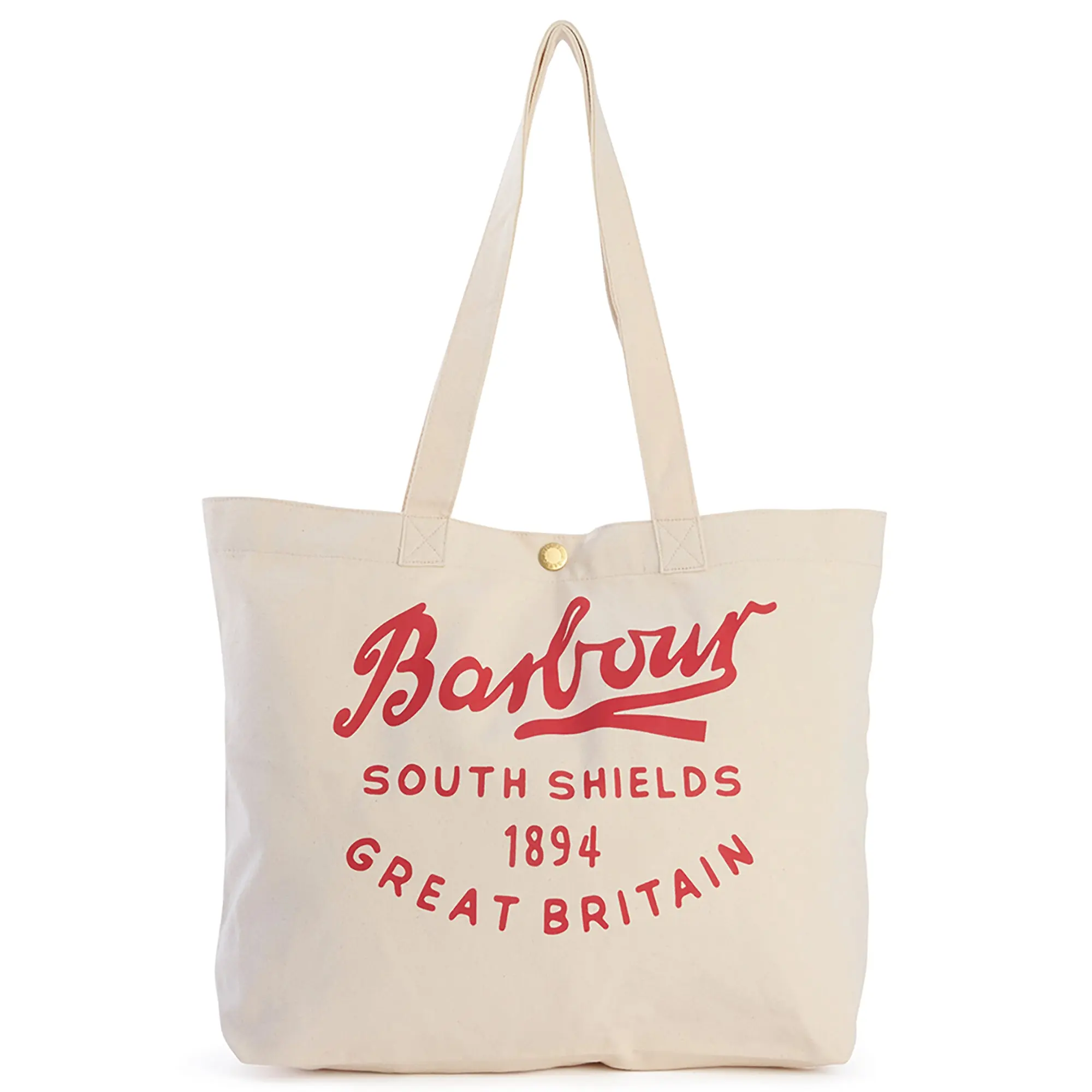 Product image 1 of 8 of Barbour Script Tote Bag - Red Logo