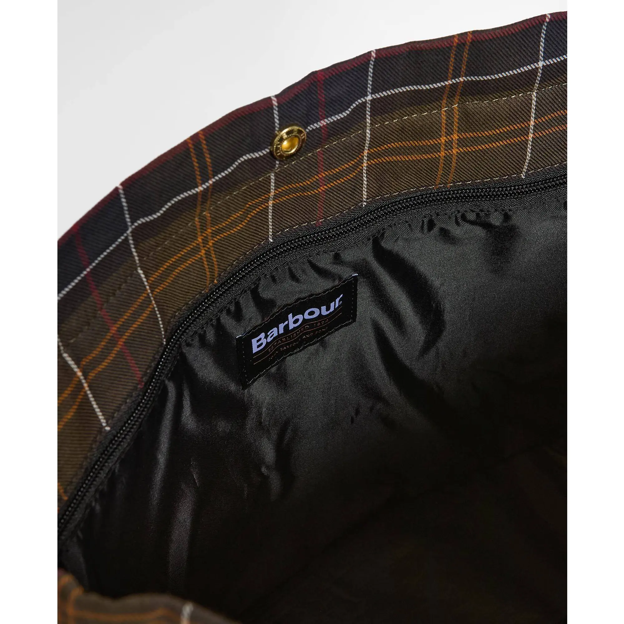 Product image 4 of 4 of Barbour Field Waxed Carry All Tote Bag - Sage / Classic