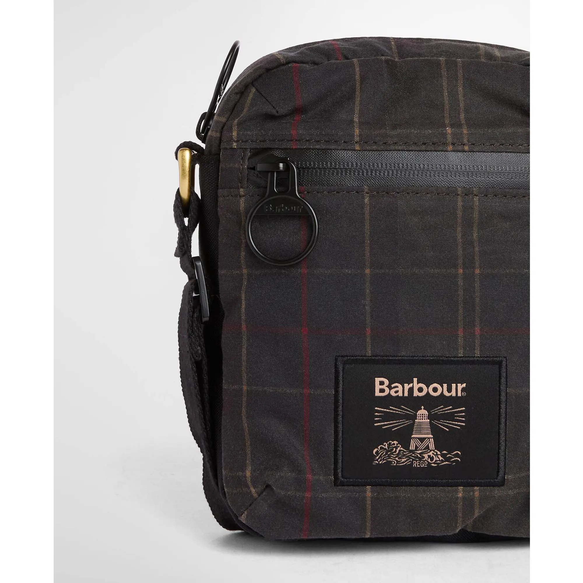 Product image 4 of 6 of Barbour Field Wax Crossbody Bag - Dark Classic Tartan