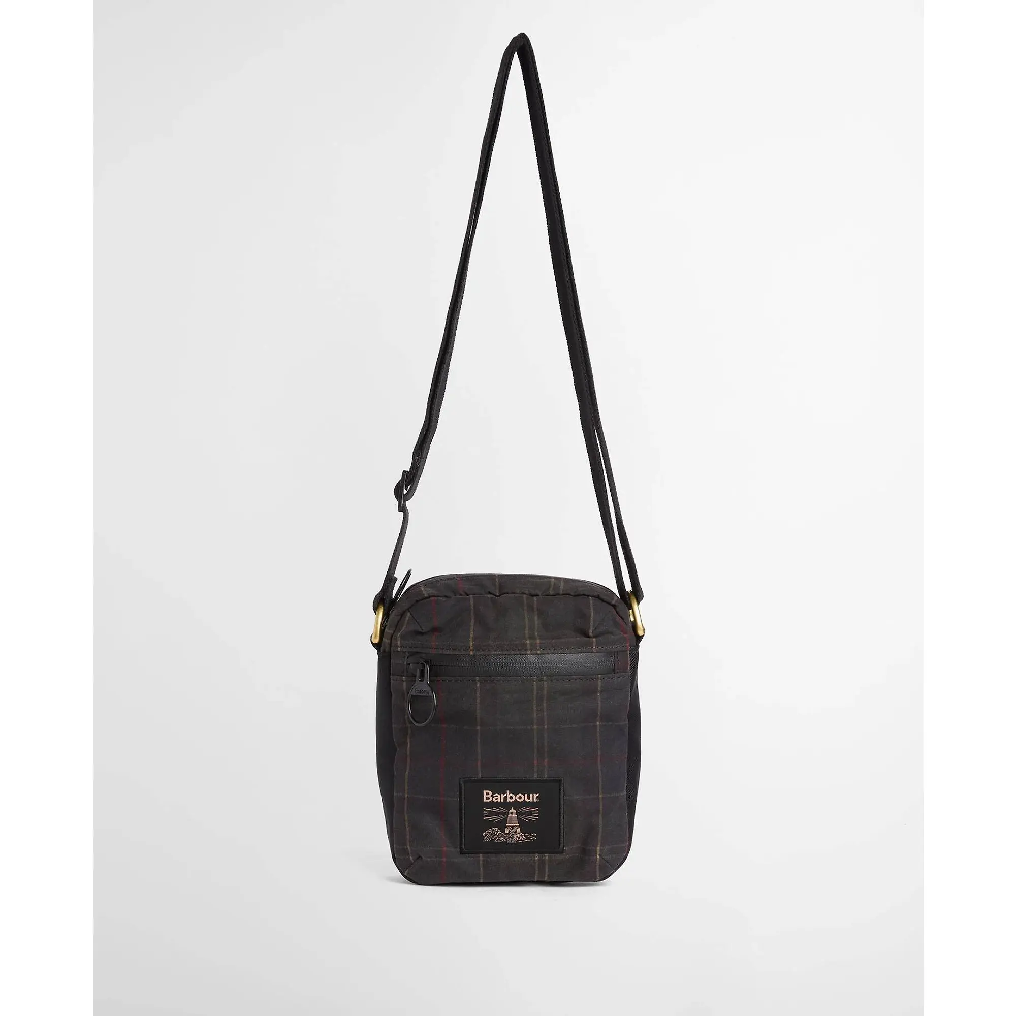 Product image 5 of 6 of Barbour Field Wax Crossbody Bag - Dark Classic Tartan