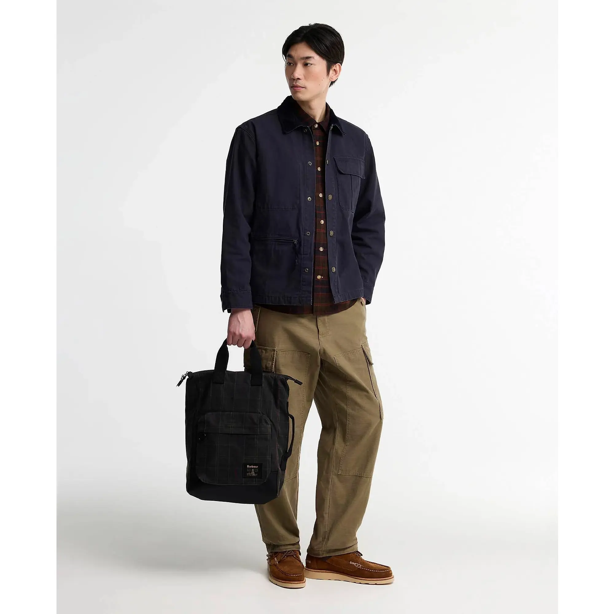 Product image 2 of 6 of Barbour Field Wax Backpack - Dark Classic Tartan