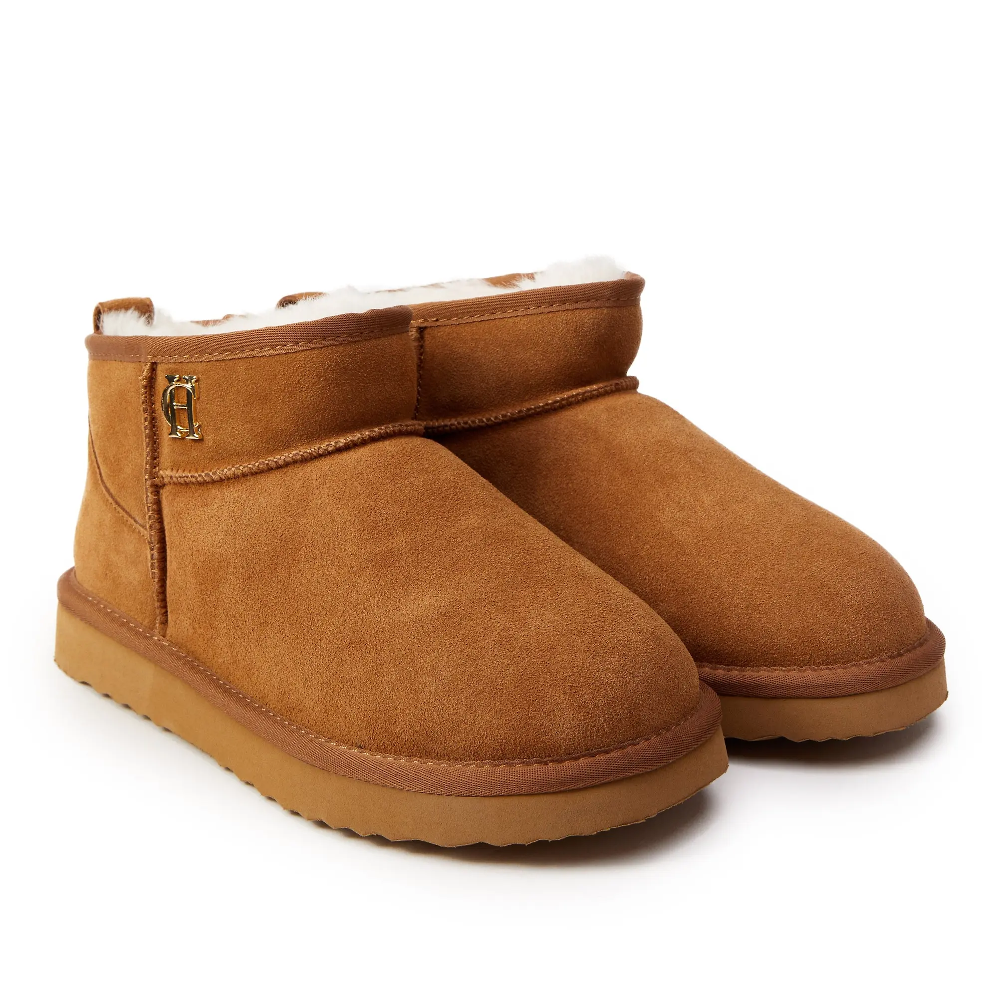 Product image 4 of 7 of Holland Cooper Women's Ultra Mini Shearling Boots - Tan