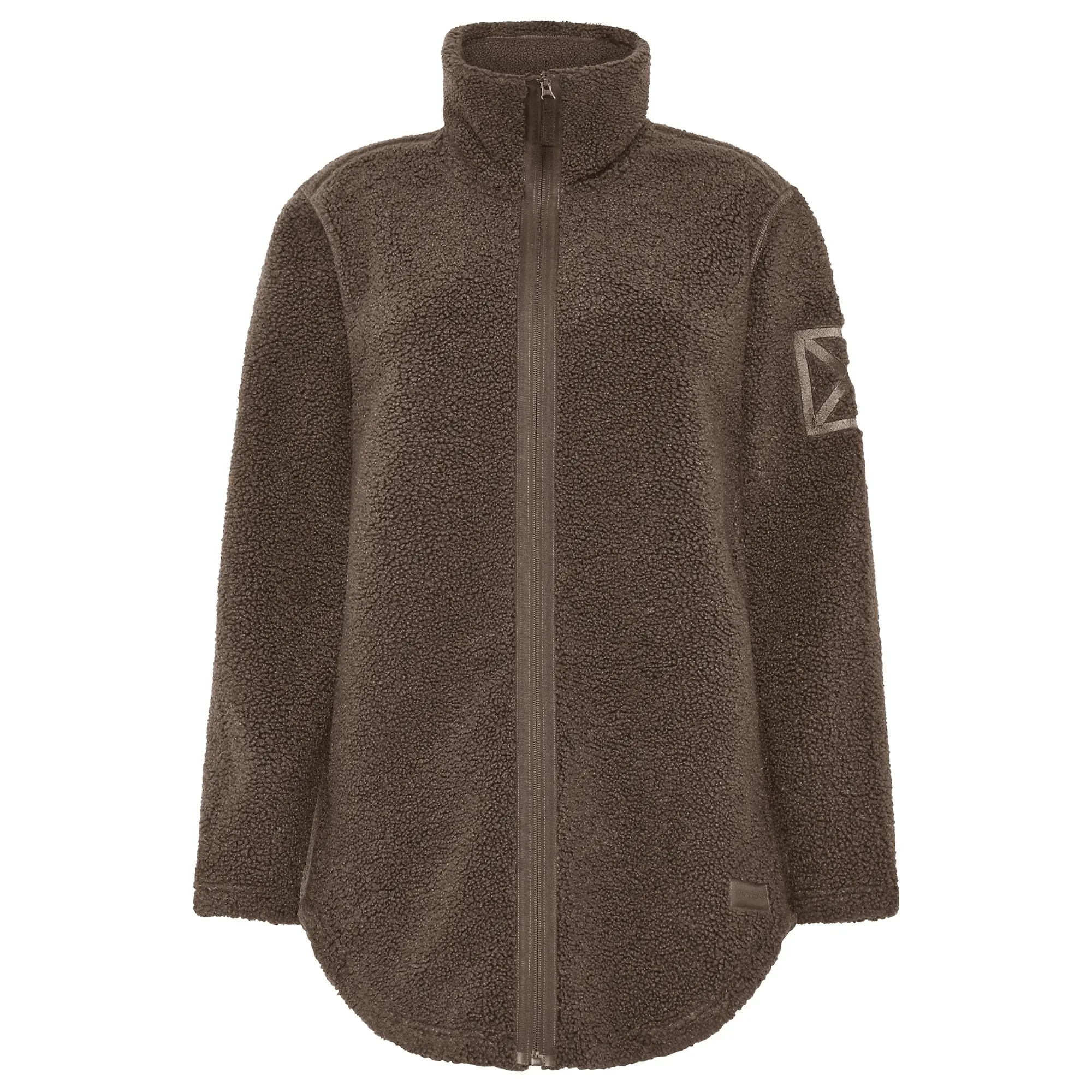 Product image 1 of 9 of Didriksons Women's Umi Full-Zip Jacket  - Dark Mocha