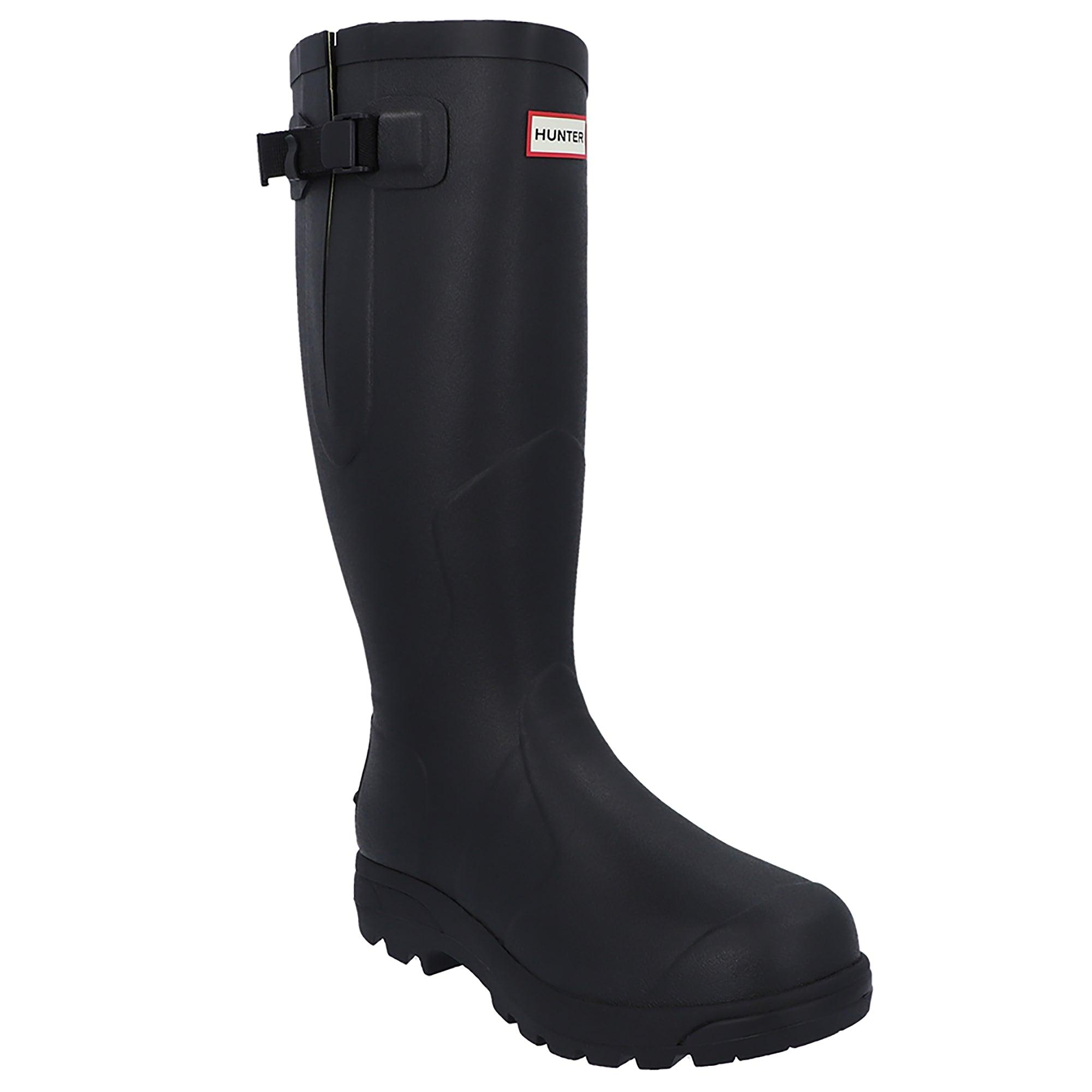 Hunter Unisex Balmoral MkII Side Adjustable Boots - Black