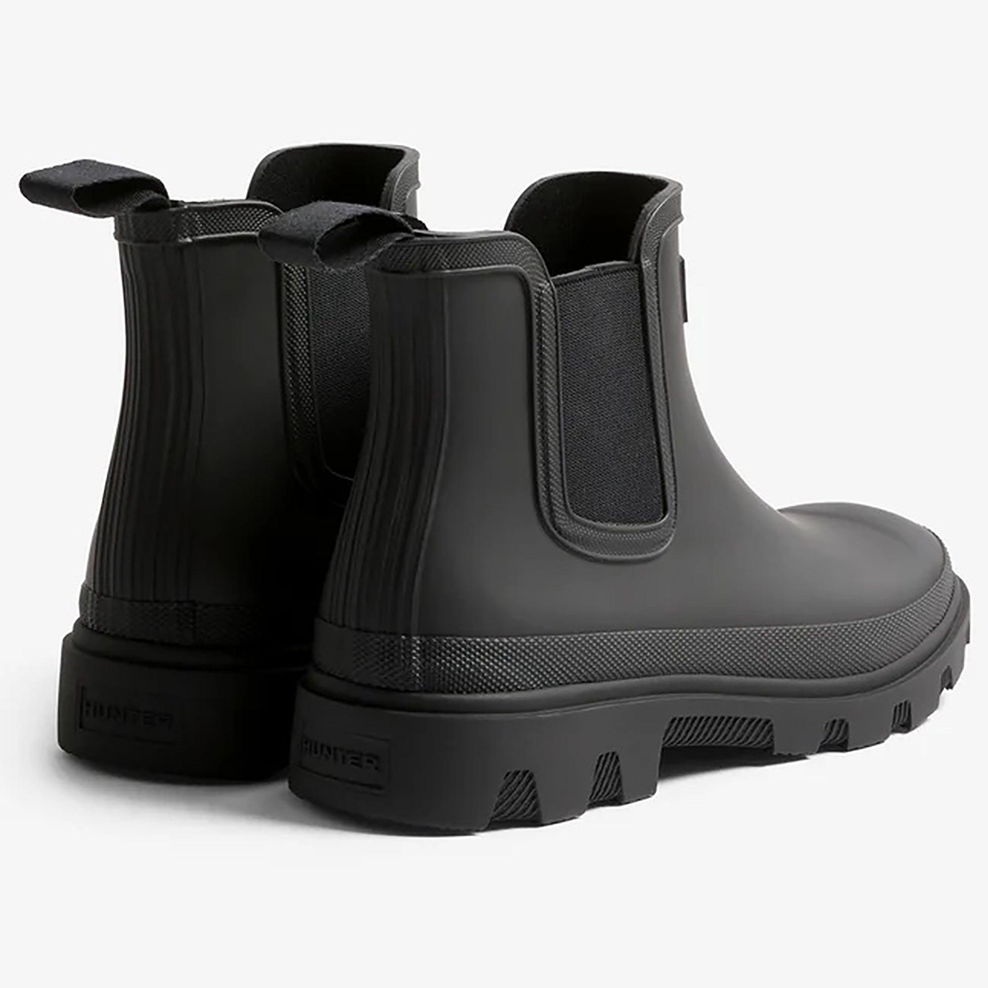 Hunter Unisex Downpour Chelsea Boots - Black | British Attire