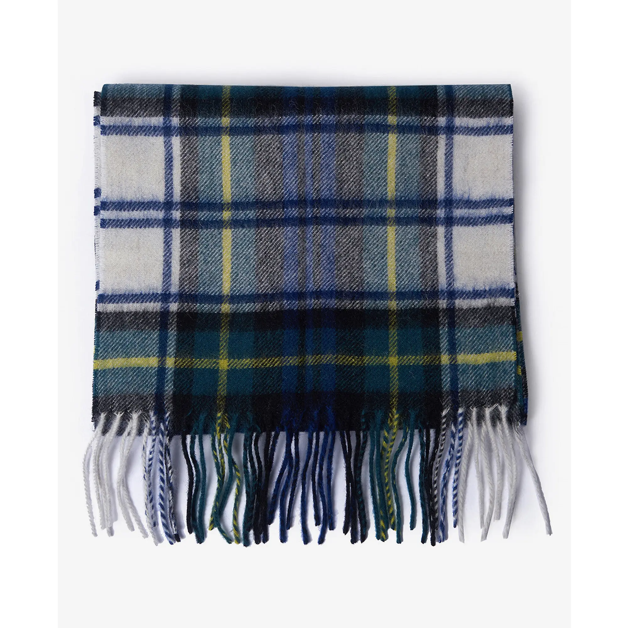 Product image 5 of 7 of Barbour New Check Tartan Scarf - Lambswool & Cashmere Mix - Dress Gordon