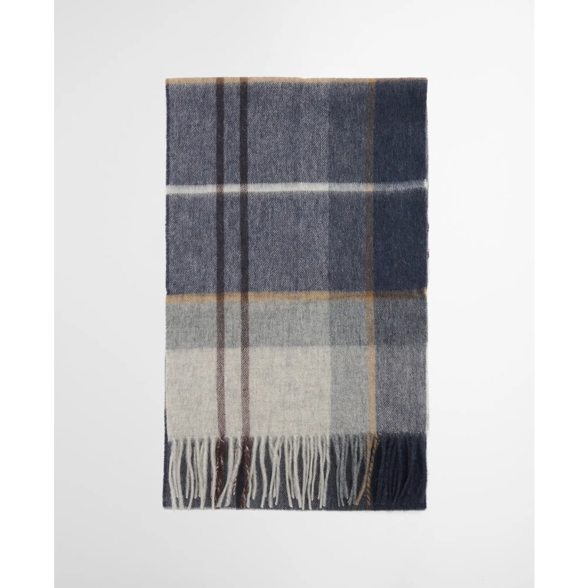 Product image 4 of 7 of Barbour Carrbridge Tartan Scarf - Grey Midnight Tartan