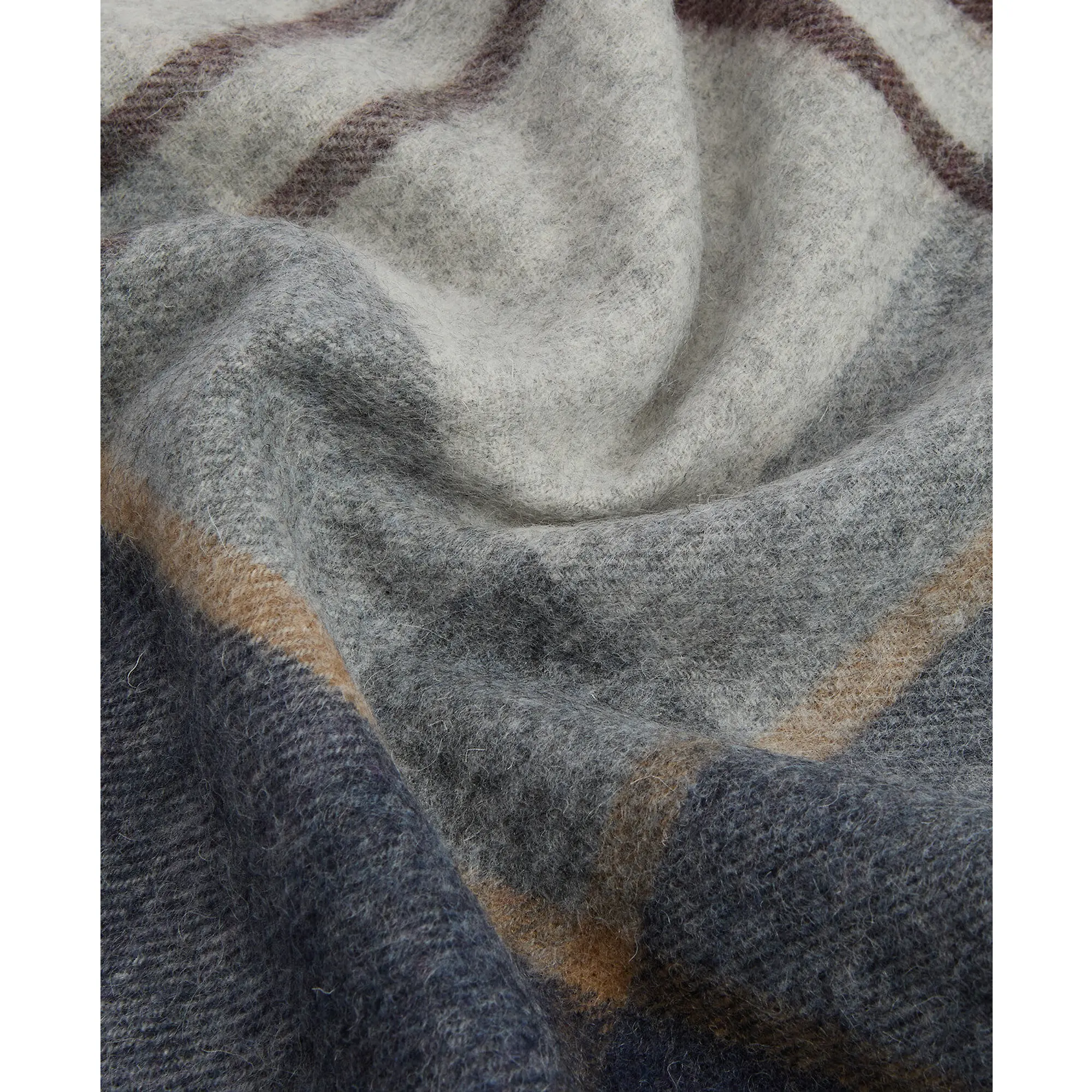 Product image 7 of 7 of Barbour Carrbridge Tartan Scarf - Grey Midnight Tartan