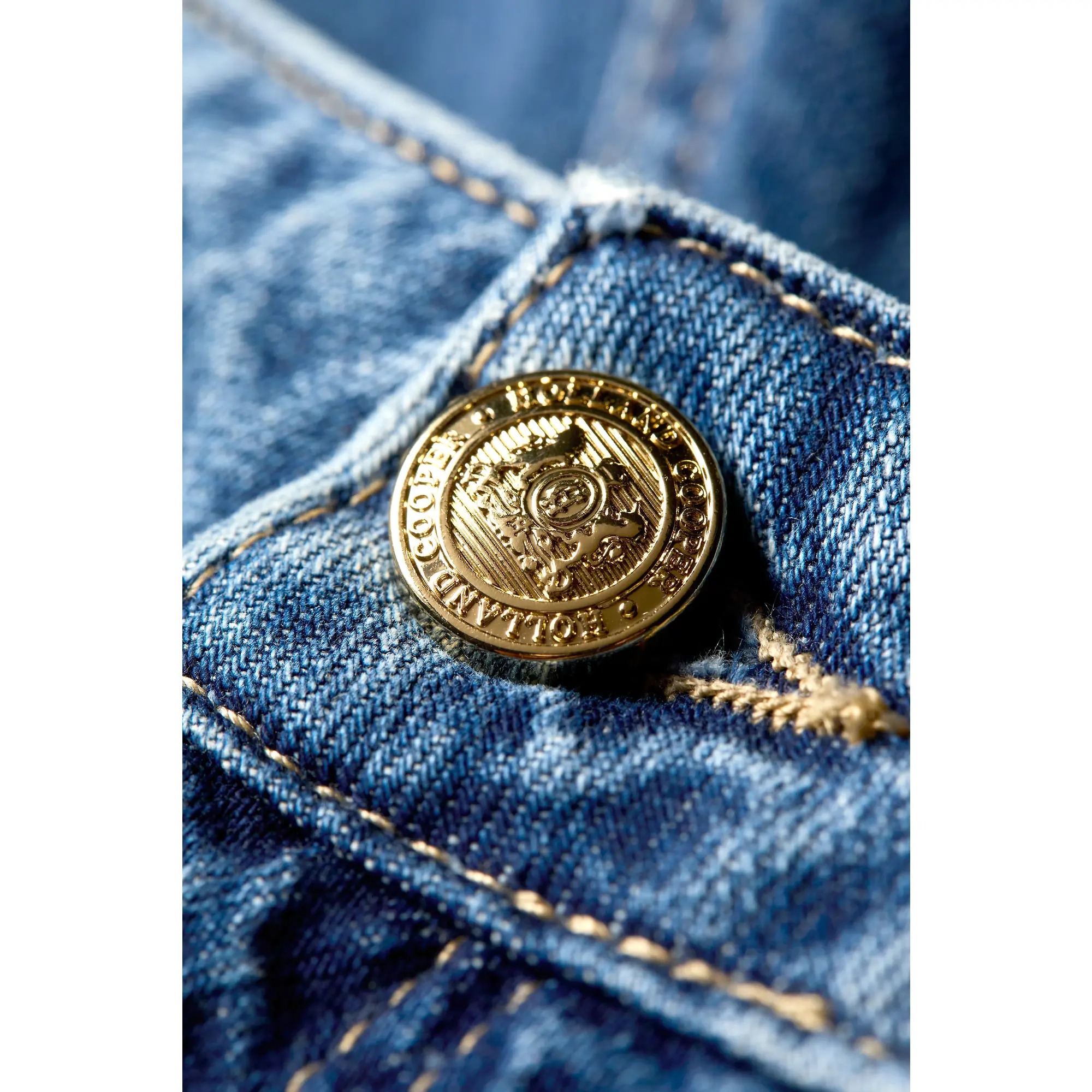 Product image 6 of 7 of Holland Cooper Women's Utility Denim Shorts - Denim