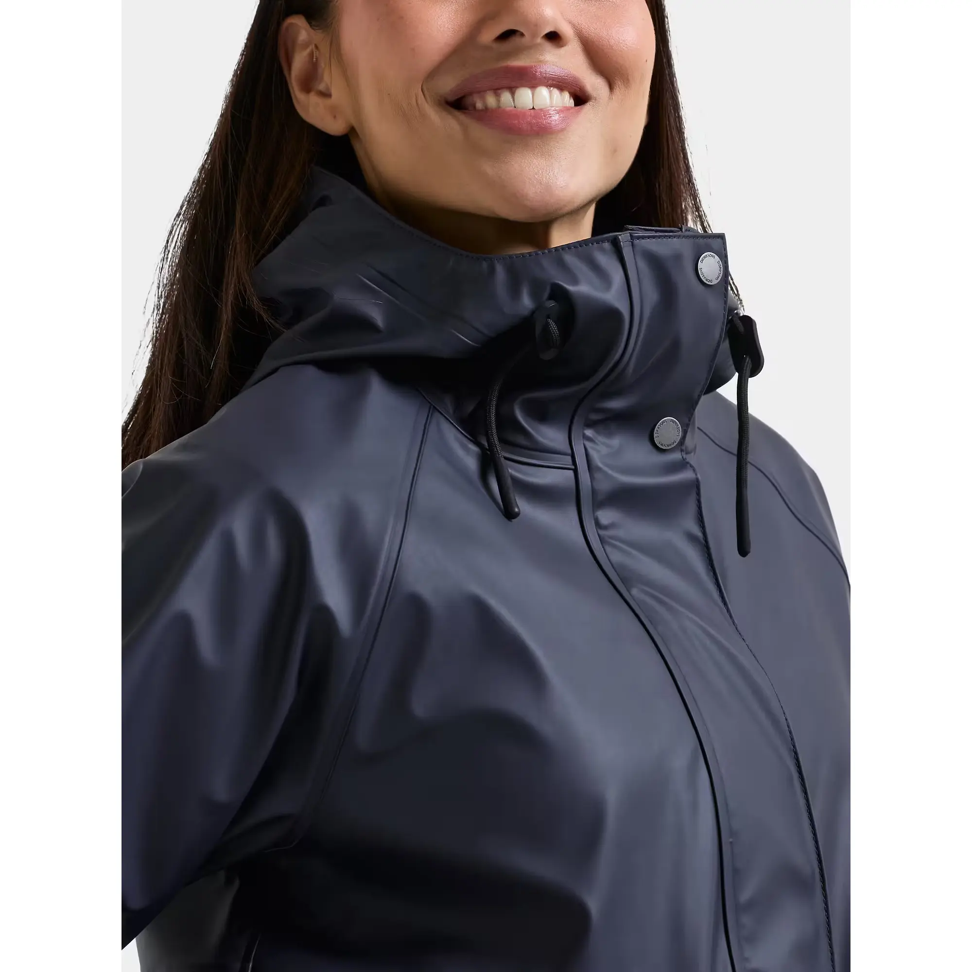 Product image 9 of 11 of Didriksons Women's Melinda Waterproof Parka - Dark Night Blue