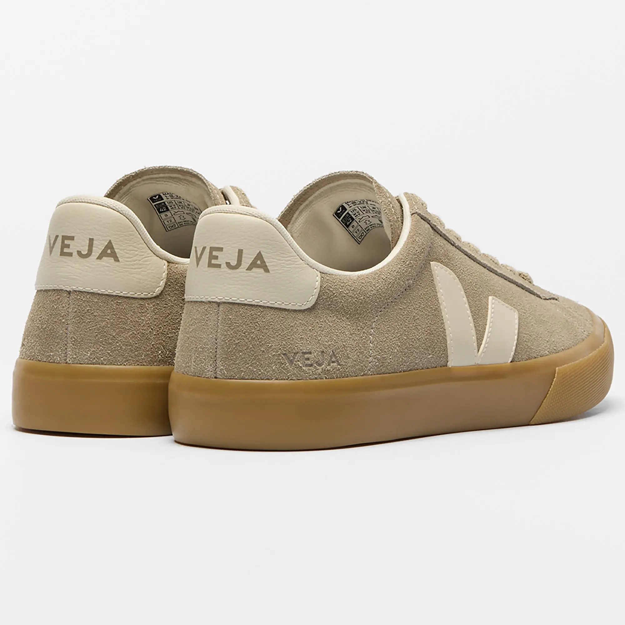 Product image 3 of 4 of Veja Women's Campo Suede Sneakers - Taupe Pierre Natural