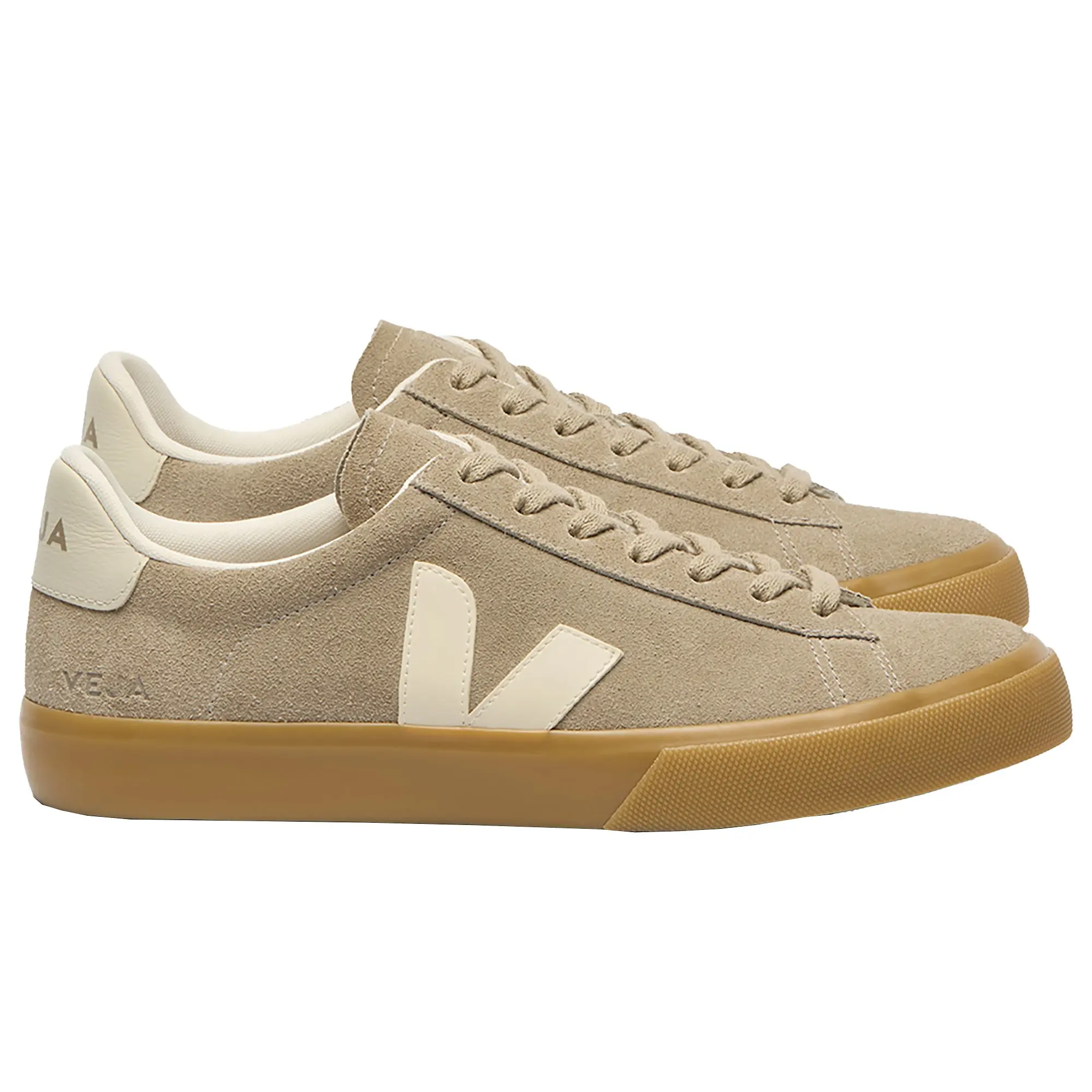 Product image 1 of 4 of Veja Women's Campo Suede Sneakers - Taupe Pierre Natural