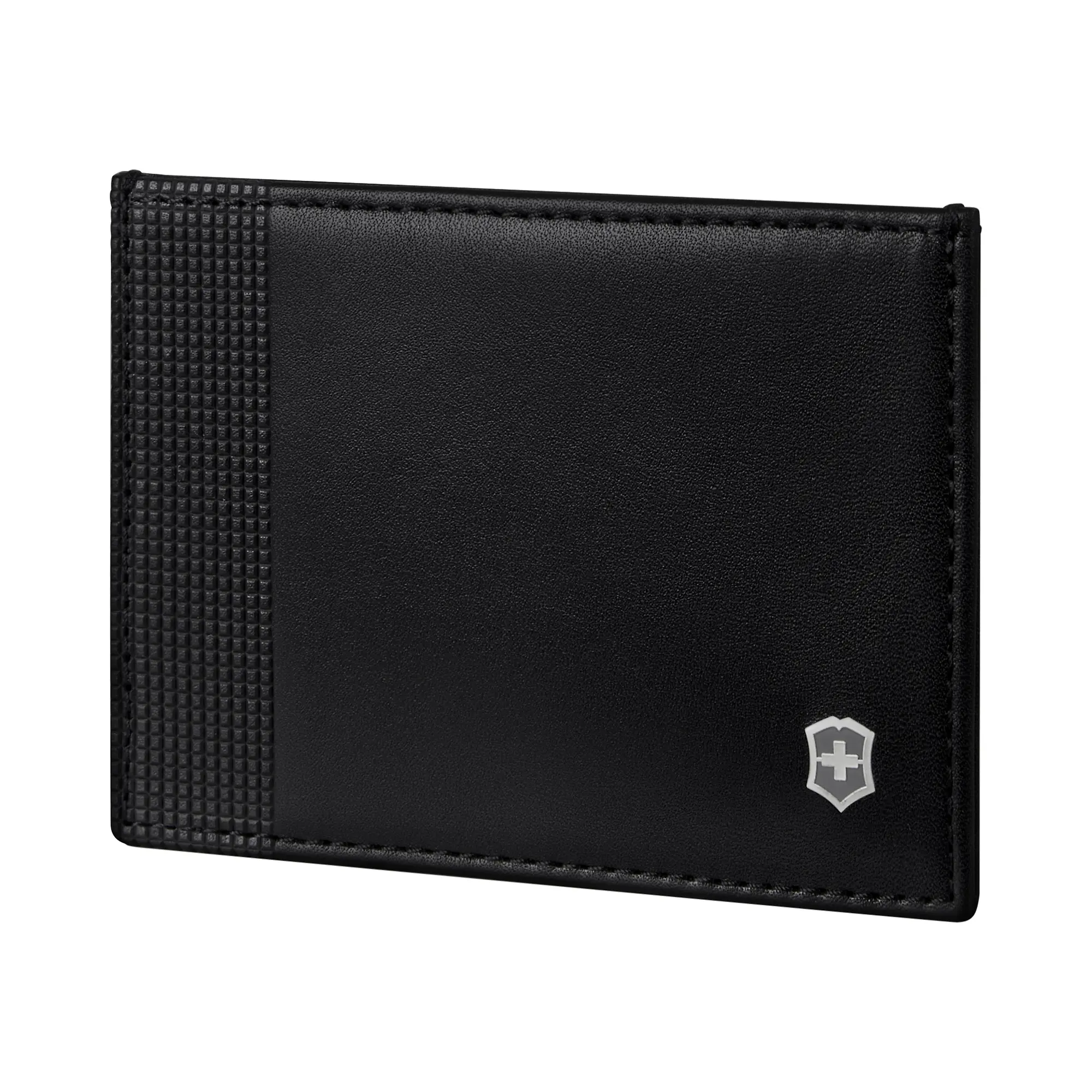 Product image 3 of 5 of Victorinox Altius Alox Leather Slim Card Case with RFID - Black