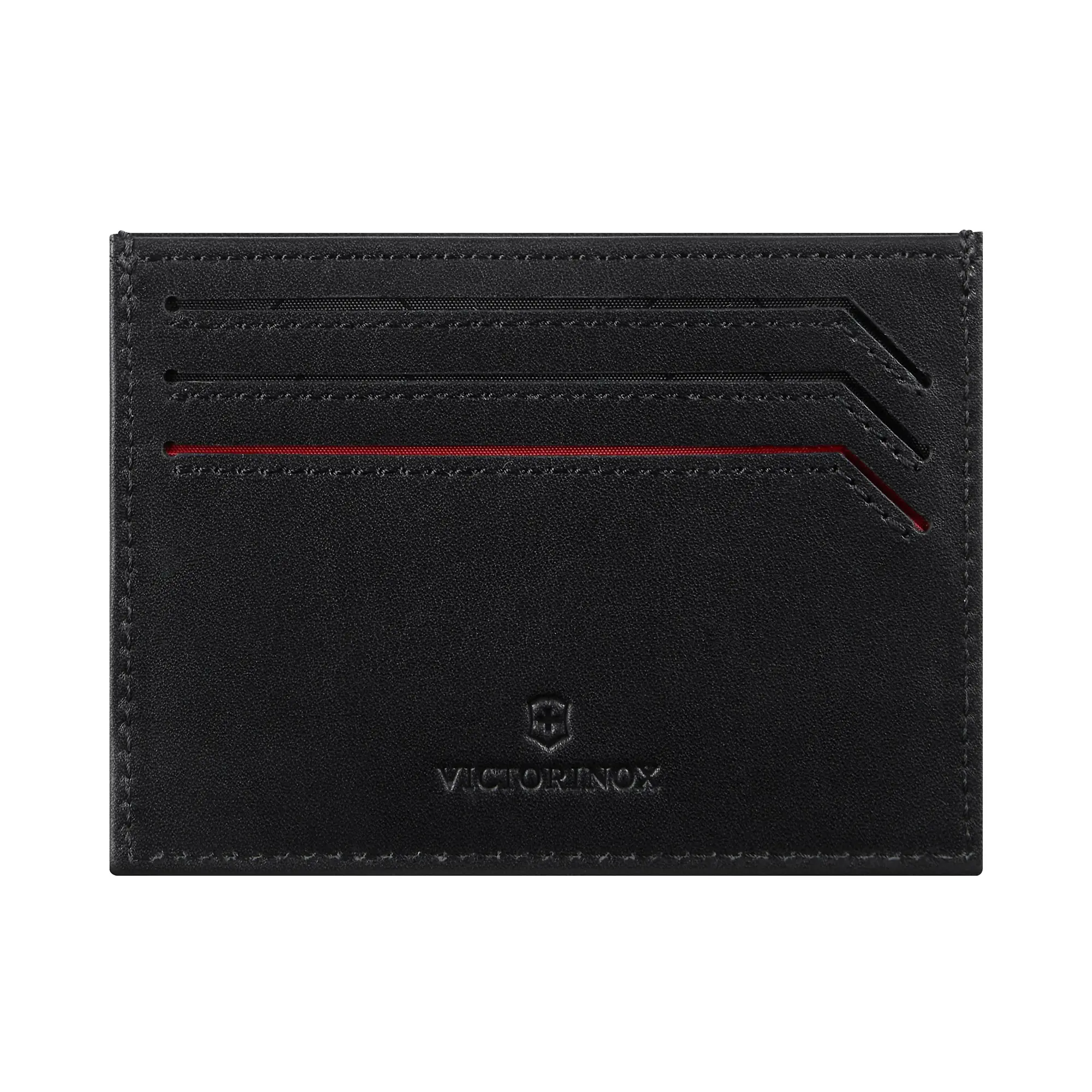Product image 5 of 5 of Victorinox Altius Alox Leather Slim Card Case with RFID - Black