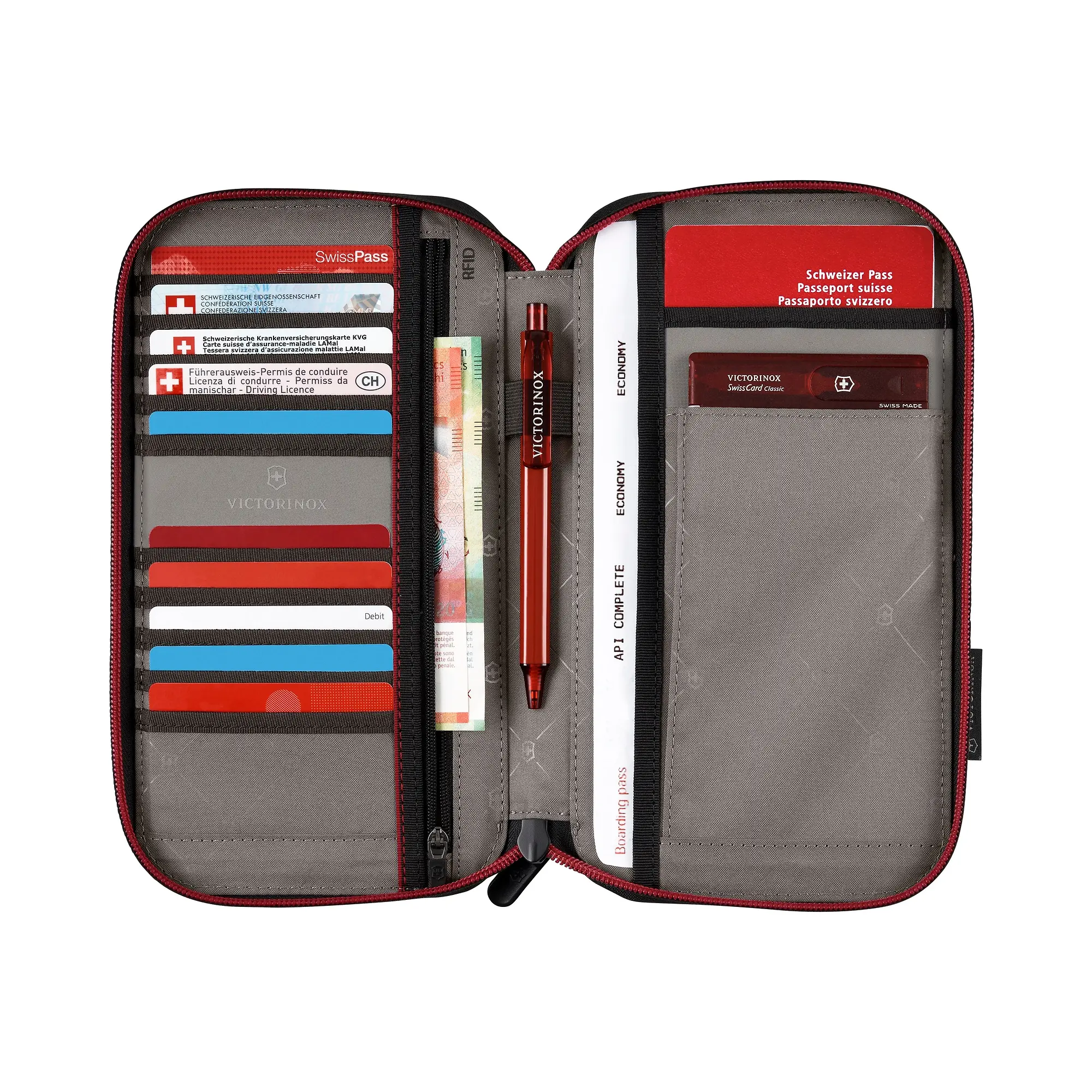 Product image 2 of 4 of Victorinox Travel Essentials Travel Organiser with RFID - Black