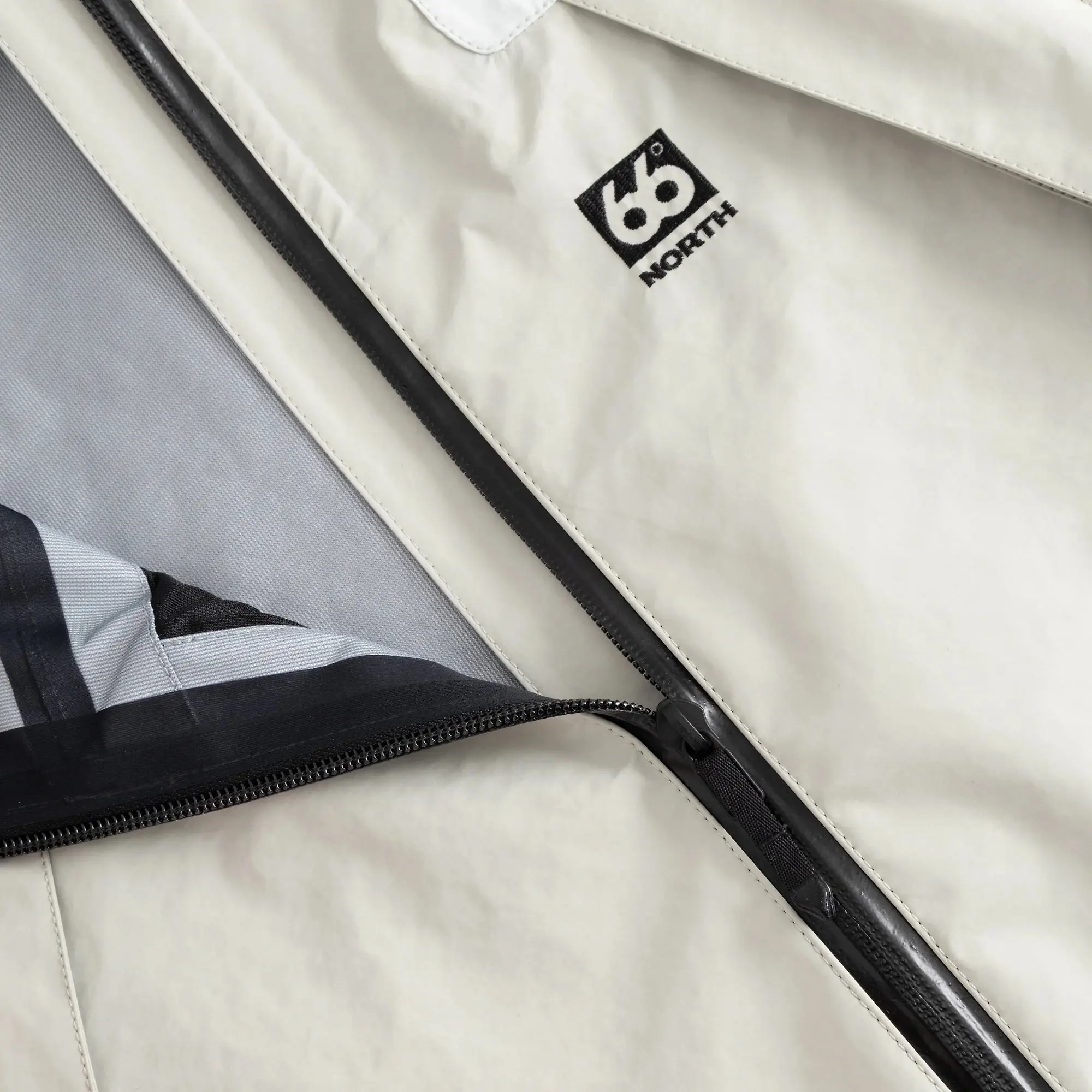 Product image 3 of 6 of 66°North Men's Dyngja Shell Jacket - Dark Stone