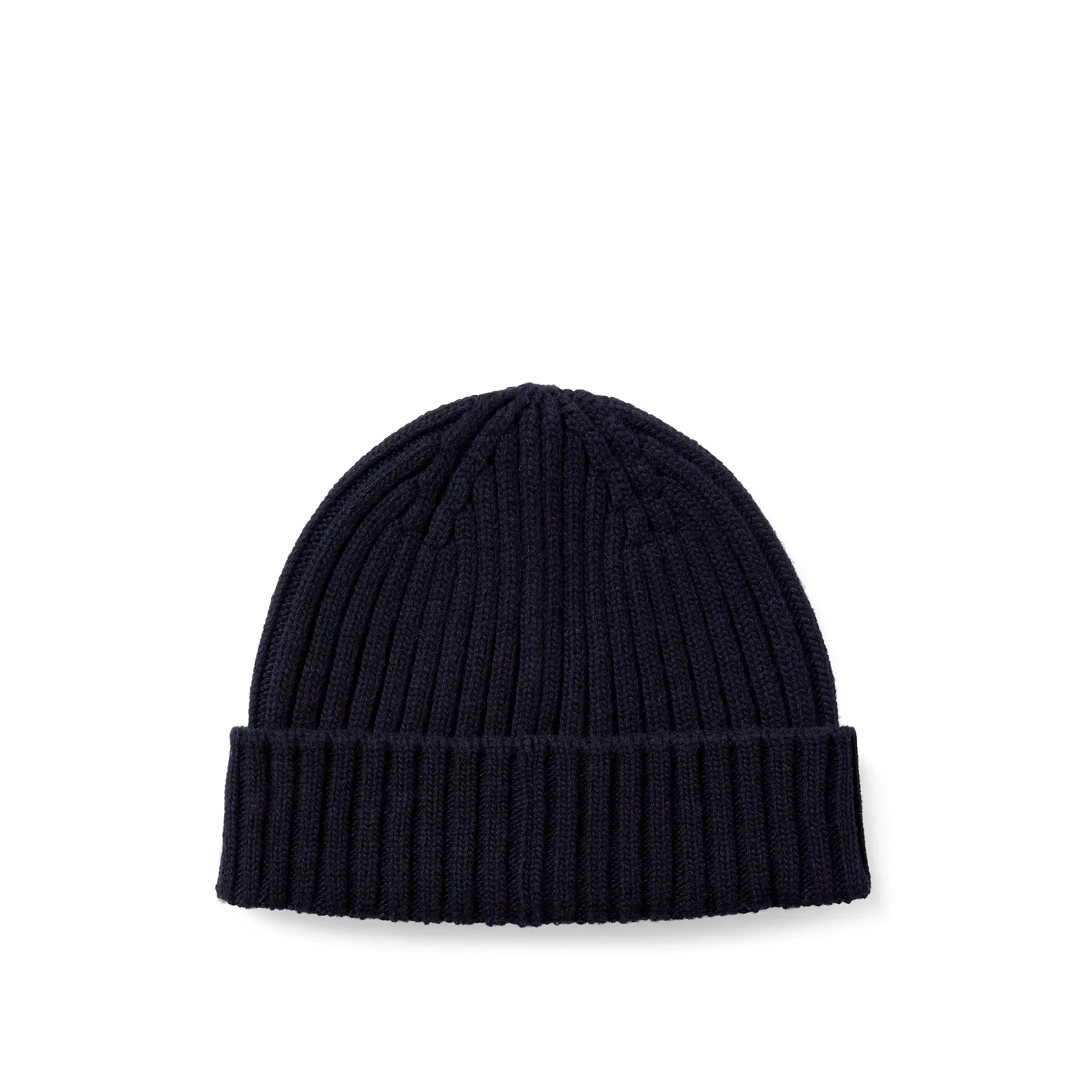 Product image 2 of 3 of Belstaff Men's Lambswool Watch Beanie Hat - Dark Ink