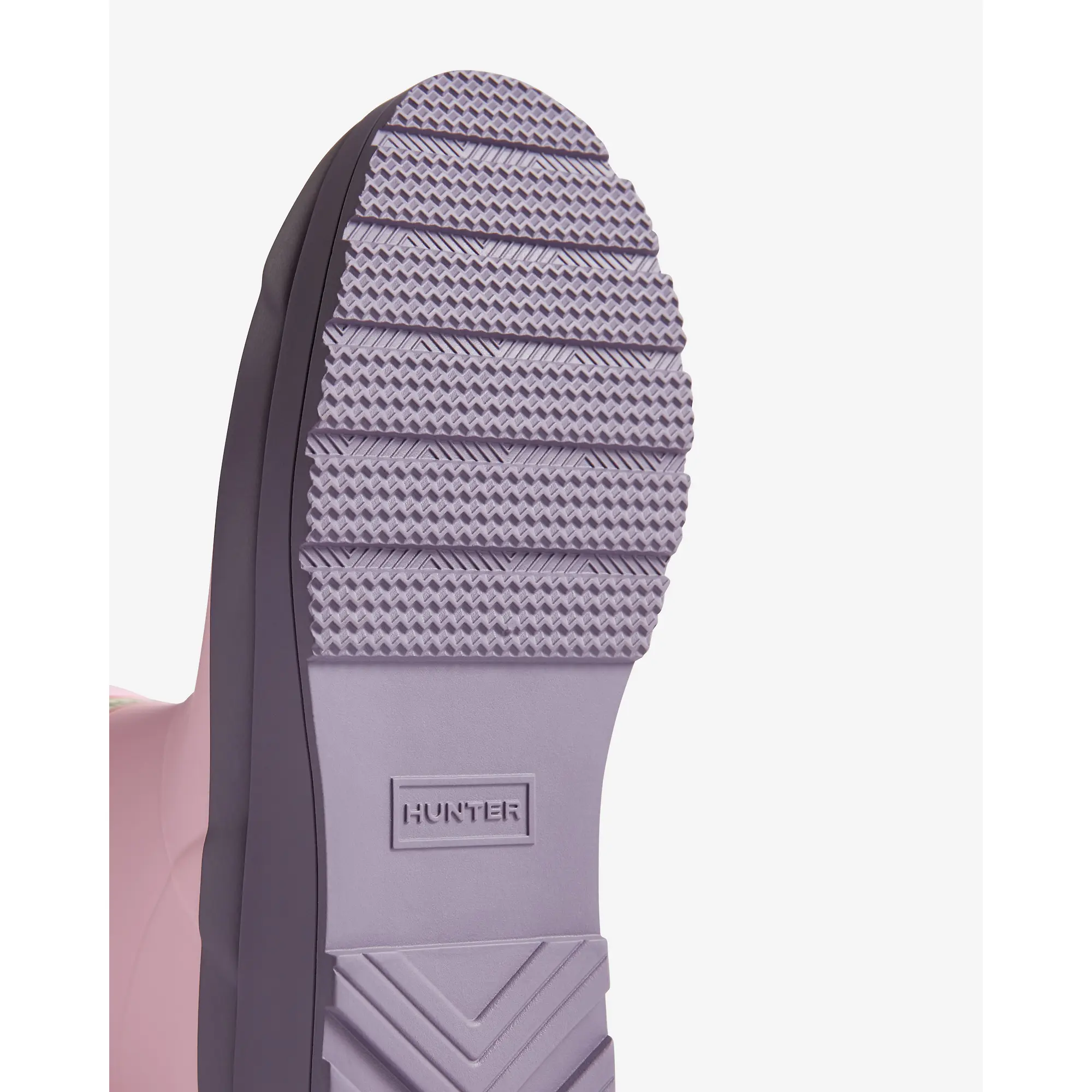 Product image 5 of 6 of Hunter Women's Play Short Wellington Boots - Parfait Pink/Purple Top