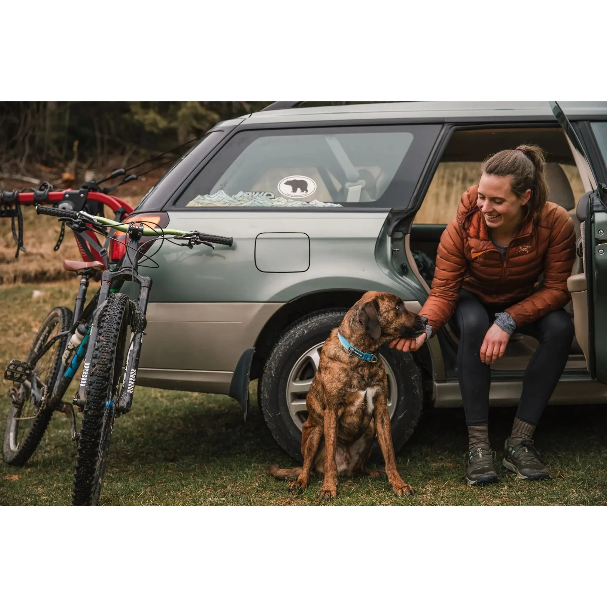 Product image 7 of 7 of RUFFWEAR Crag Reflective Dog Collar - Alpine Dusk