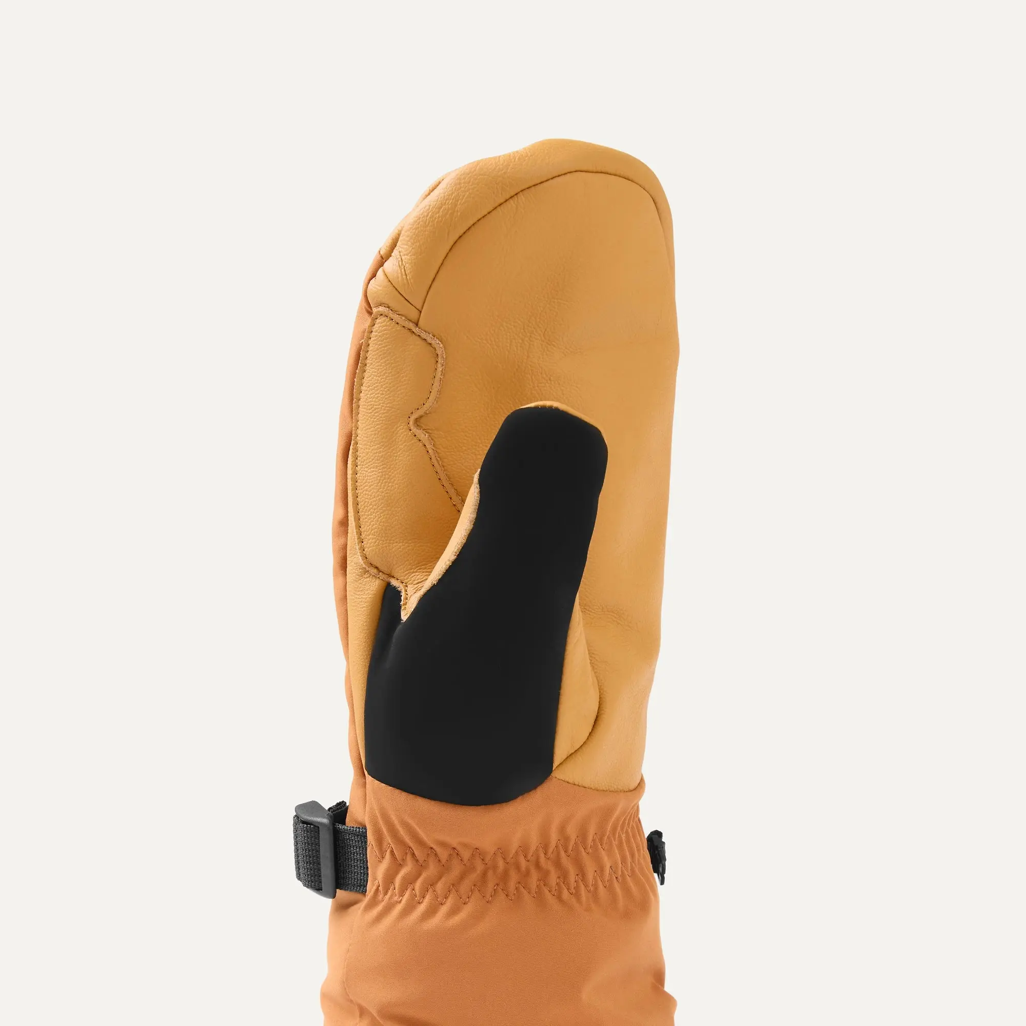 Product image 6 of 6 of Sealskinz Whinburgh Waterproof Thermal Ski Five-Finger Mittens - Black