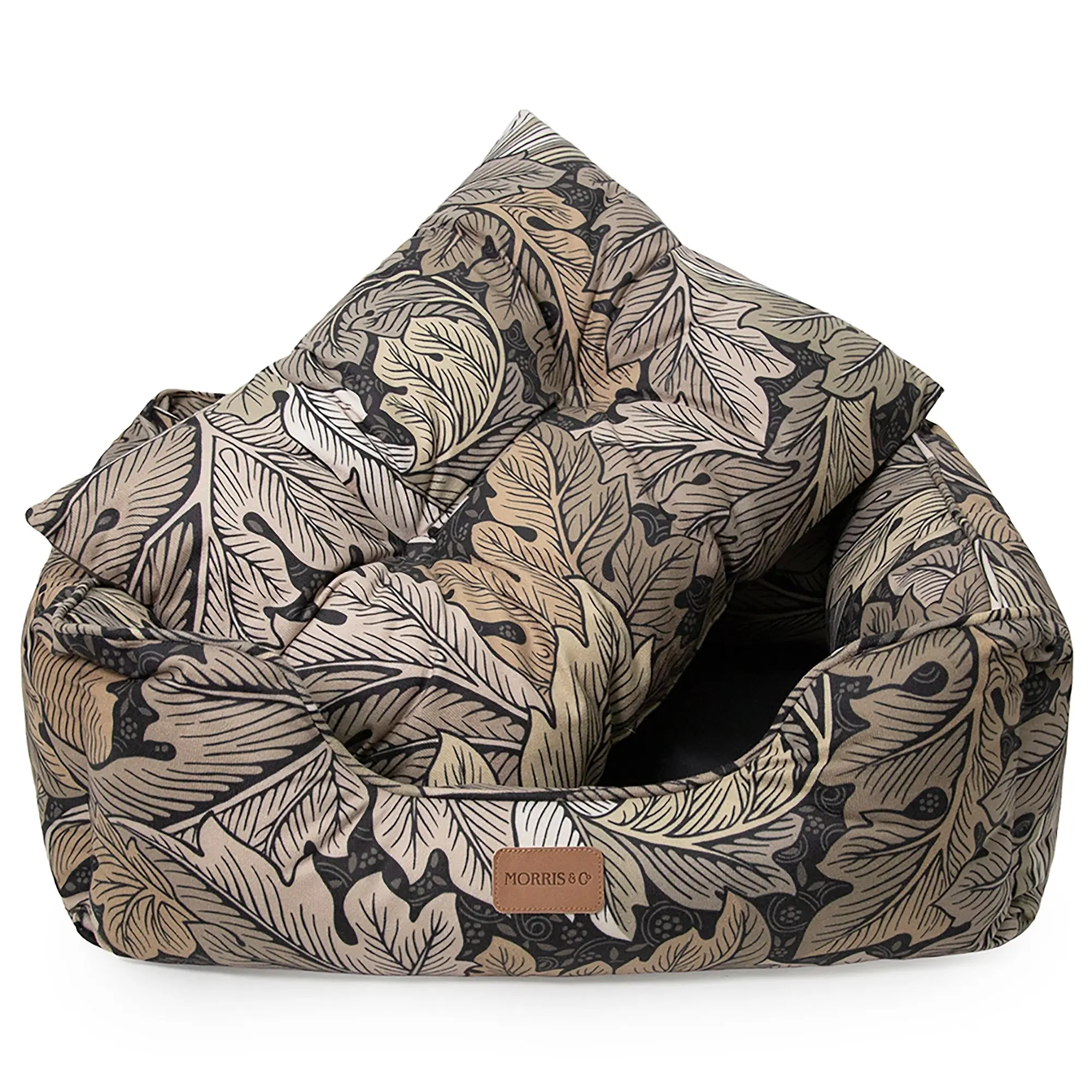 Product image 3 of 7 of William Morris Square Dog Bed - Acanthus Print