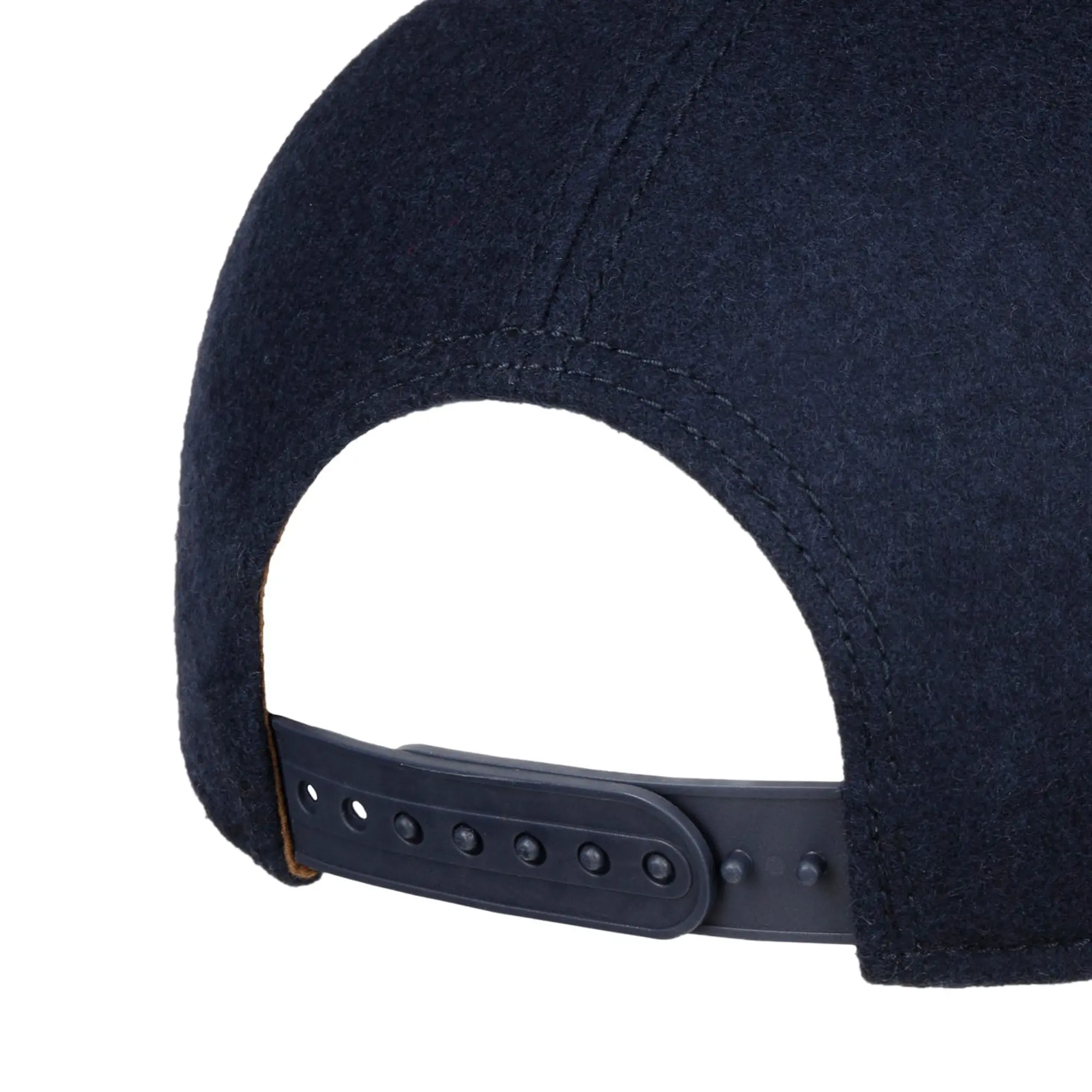 Product image 4 of 6 of Stetson Wool Check Trucker Cap - Navy/Beige/Burned Orange