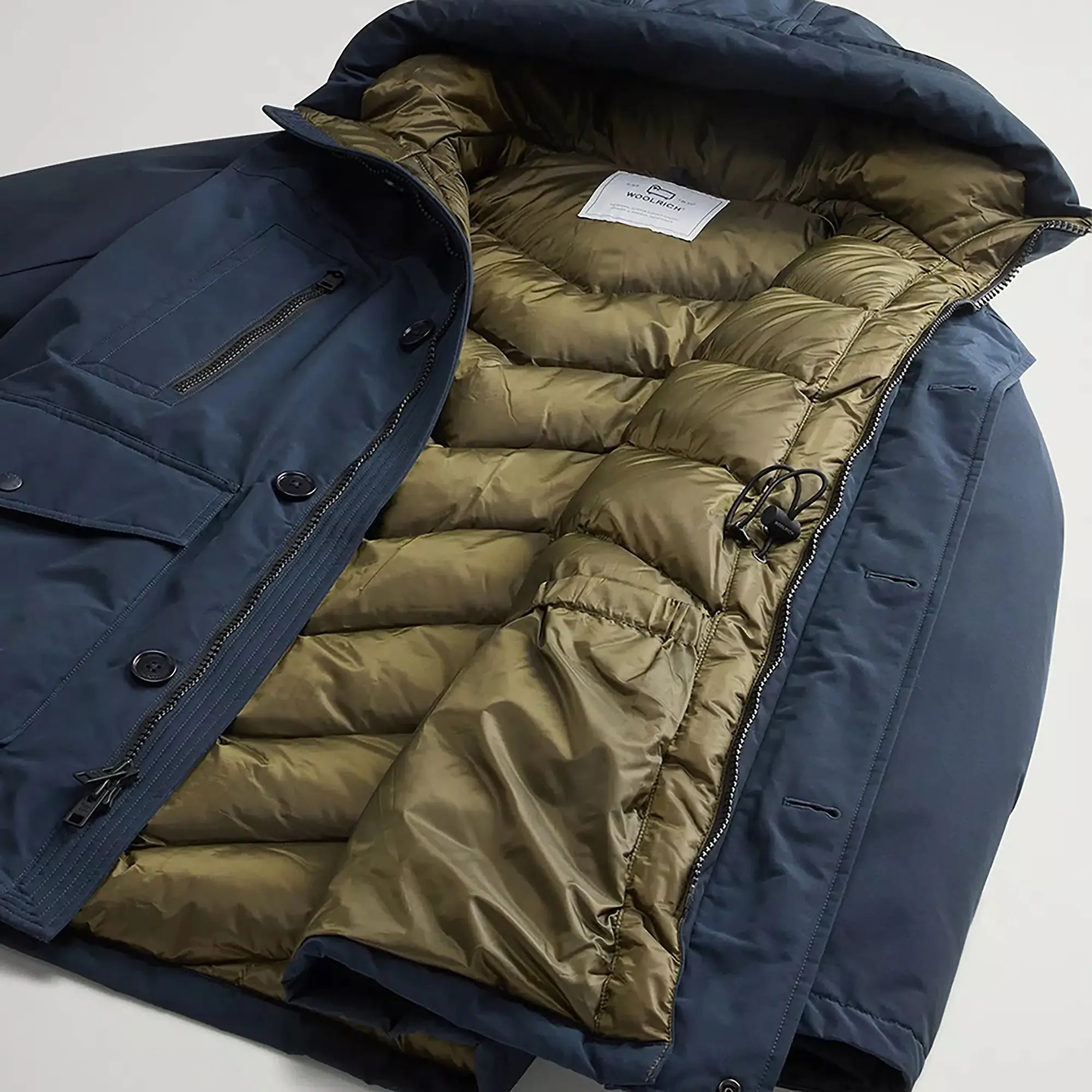 Product image 11 of 12 of Woolrich Men's Arctic Evolution Parka - Melton Blue
