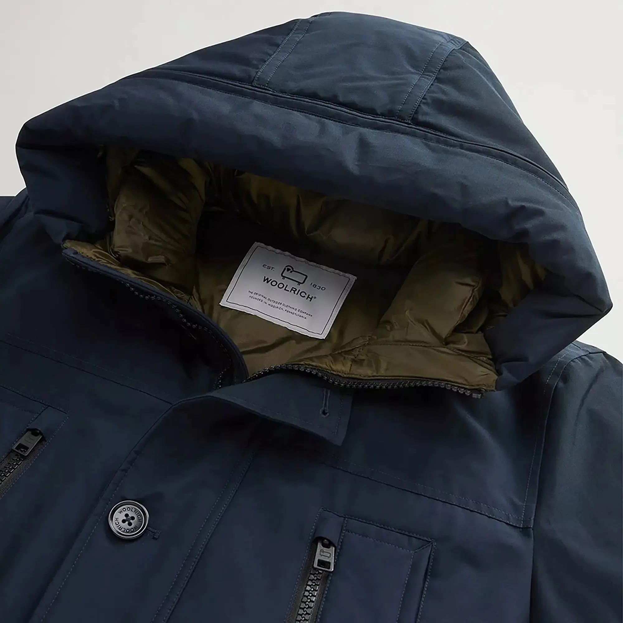 Product image 6 of 12 of Woolrich Men's Arctic Evolution Parka - Melton Blue