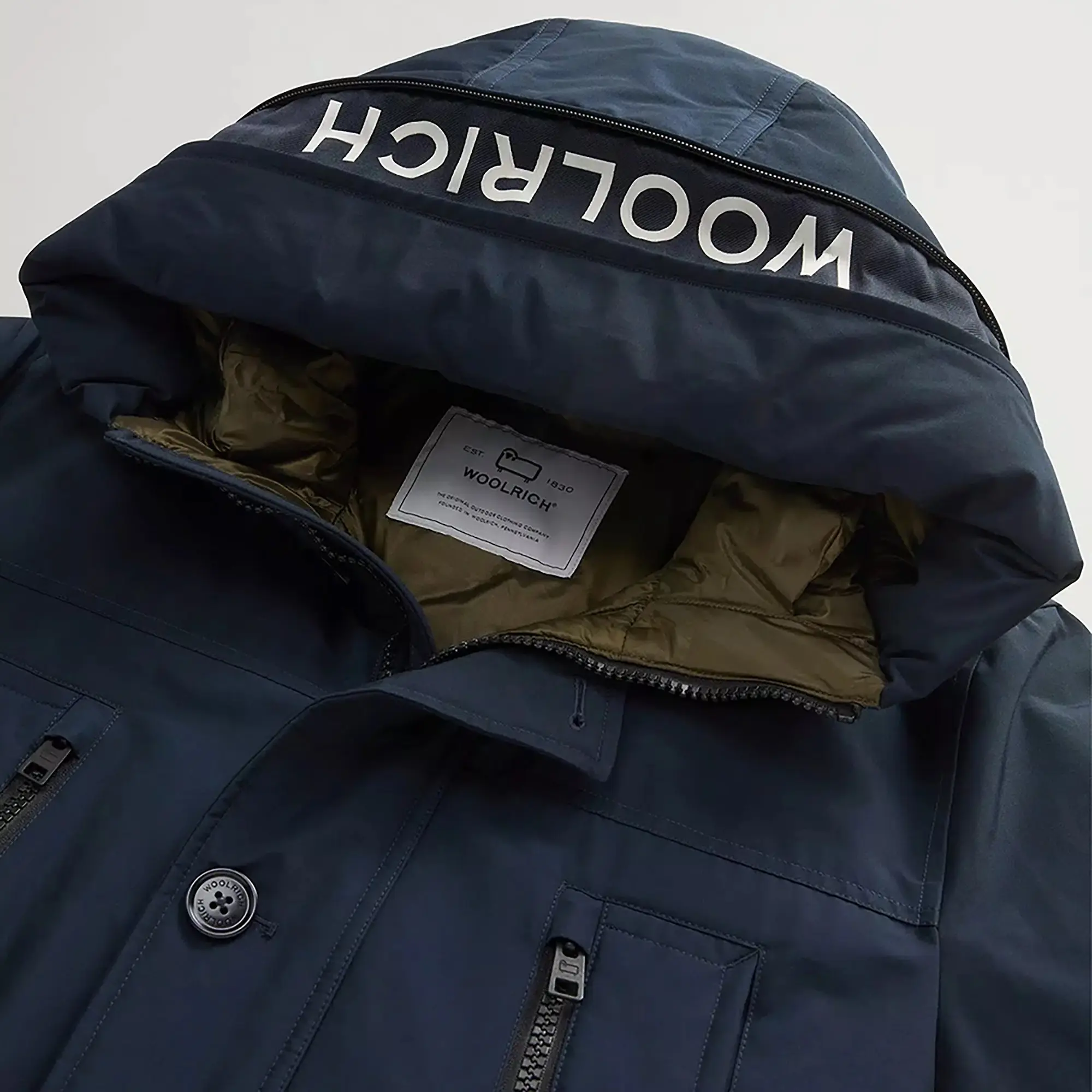 Product image 7 of 12 of Woolrich Men's Arctic Evolution Parka - Melton Blue