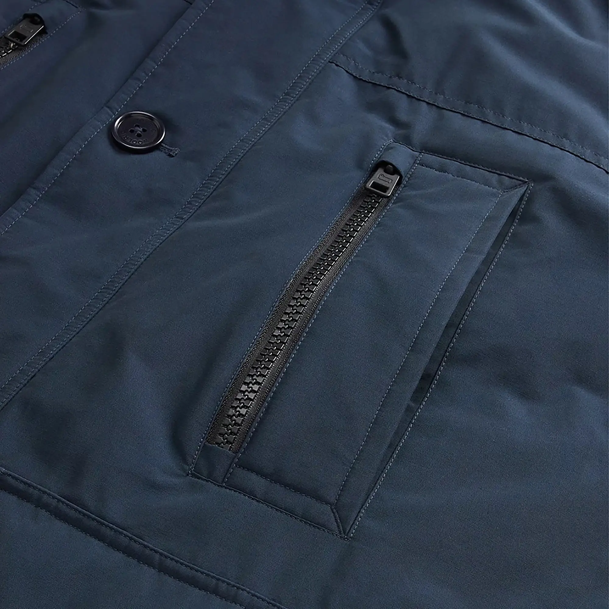 Product image 9 of 12 of Woolrich Men's Arctic Evolution Parka - Melton Blue