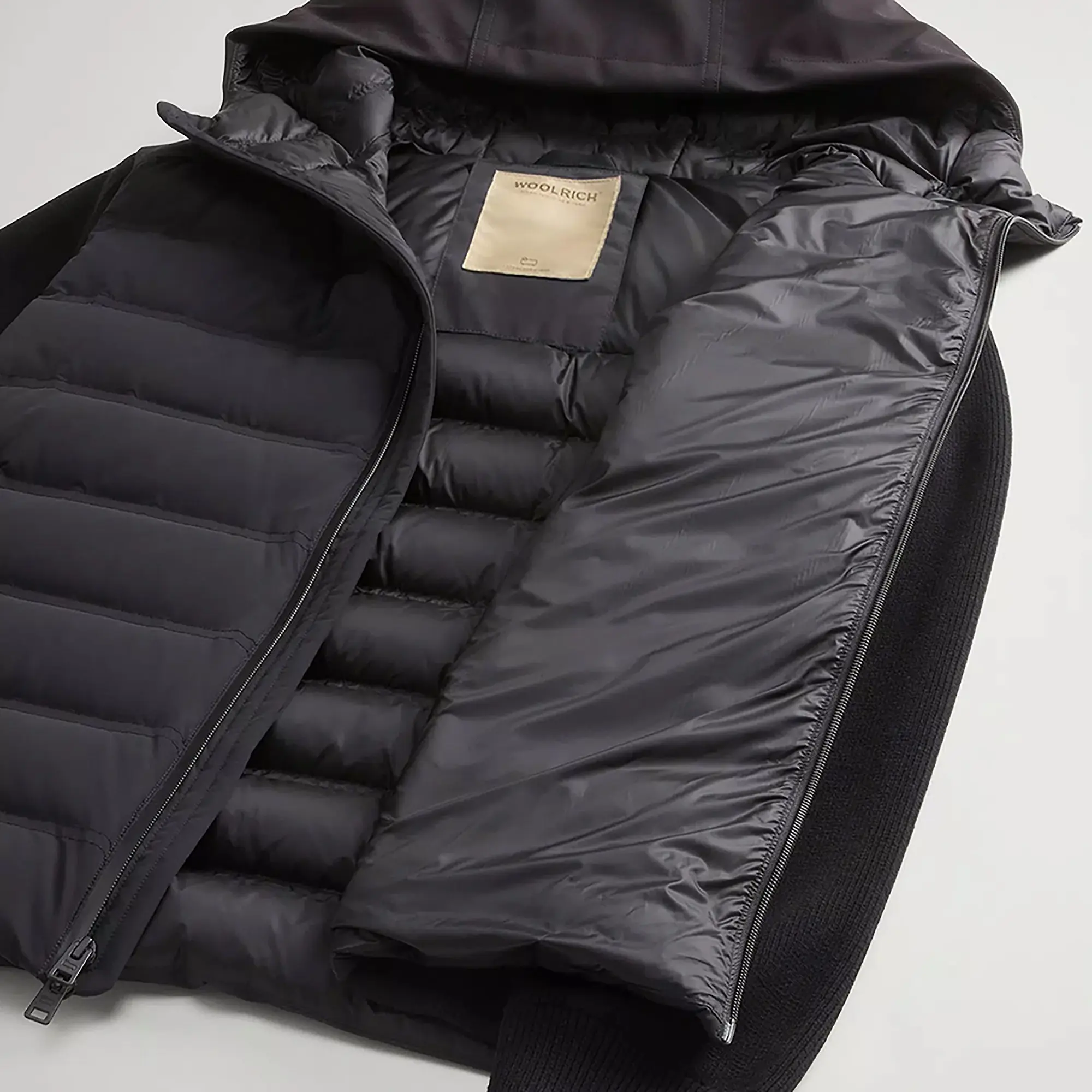 Product image 10 of 10 of Woolrich Men's Bering Hybrid Jacket - Black