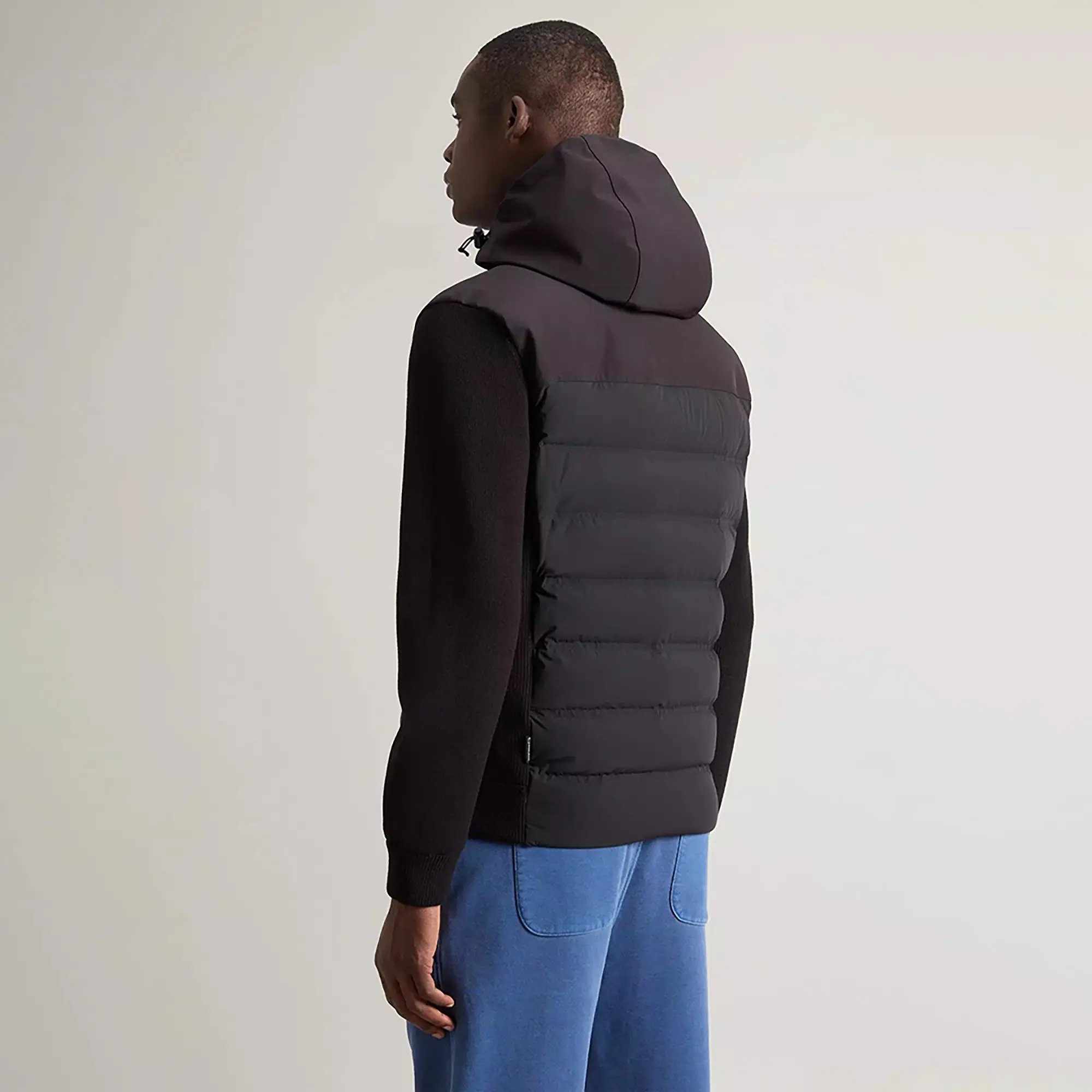 Product image 4 of 10 of Woolrich Men's Bering Hybrid Jacket - Black