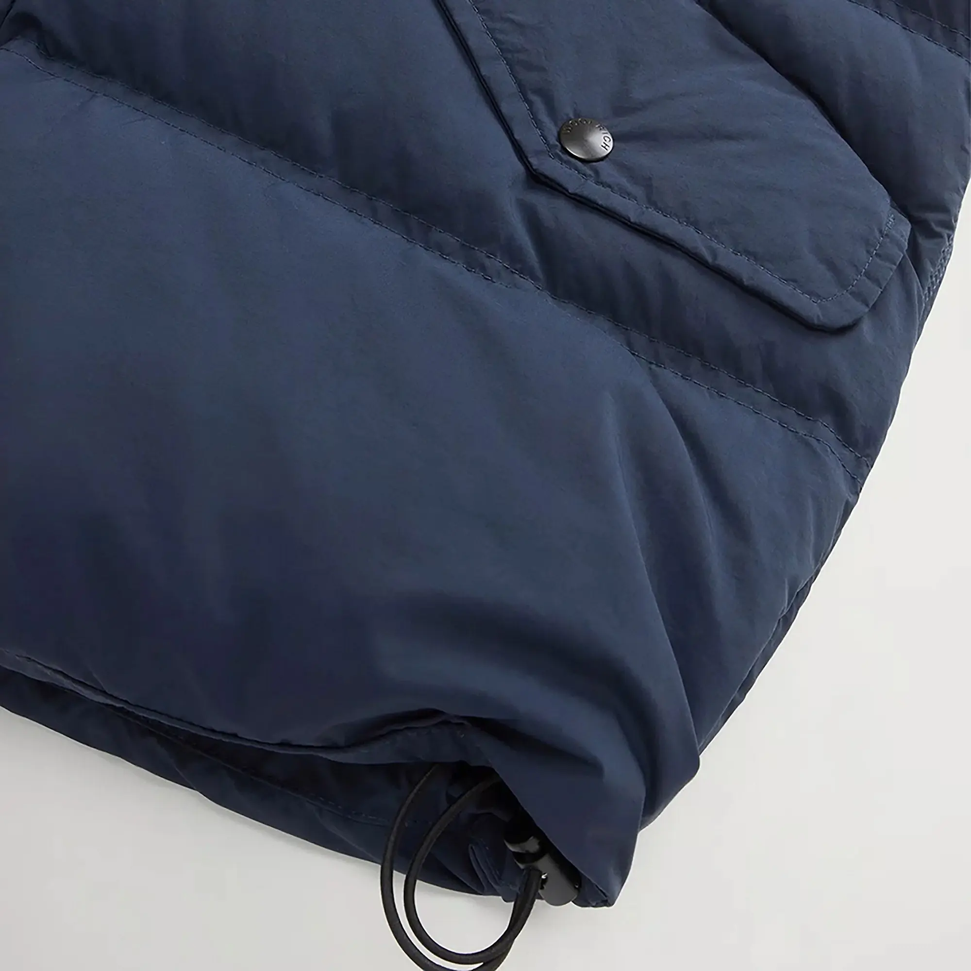 Product image 8 of 10 of Woolrich Men's Garment-Dyed Quilted Nylon Vest - Melton Blue