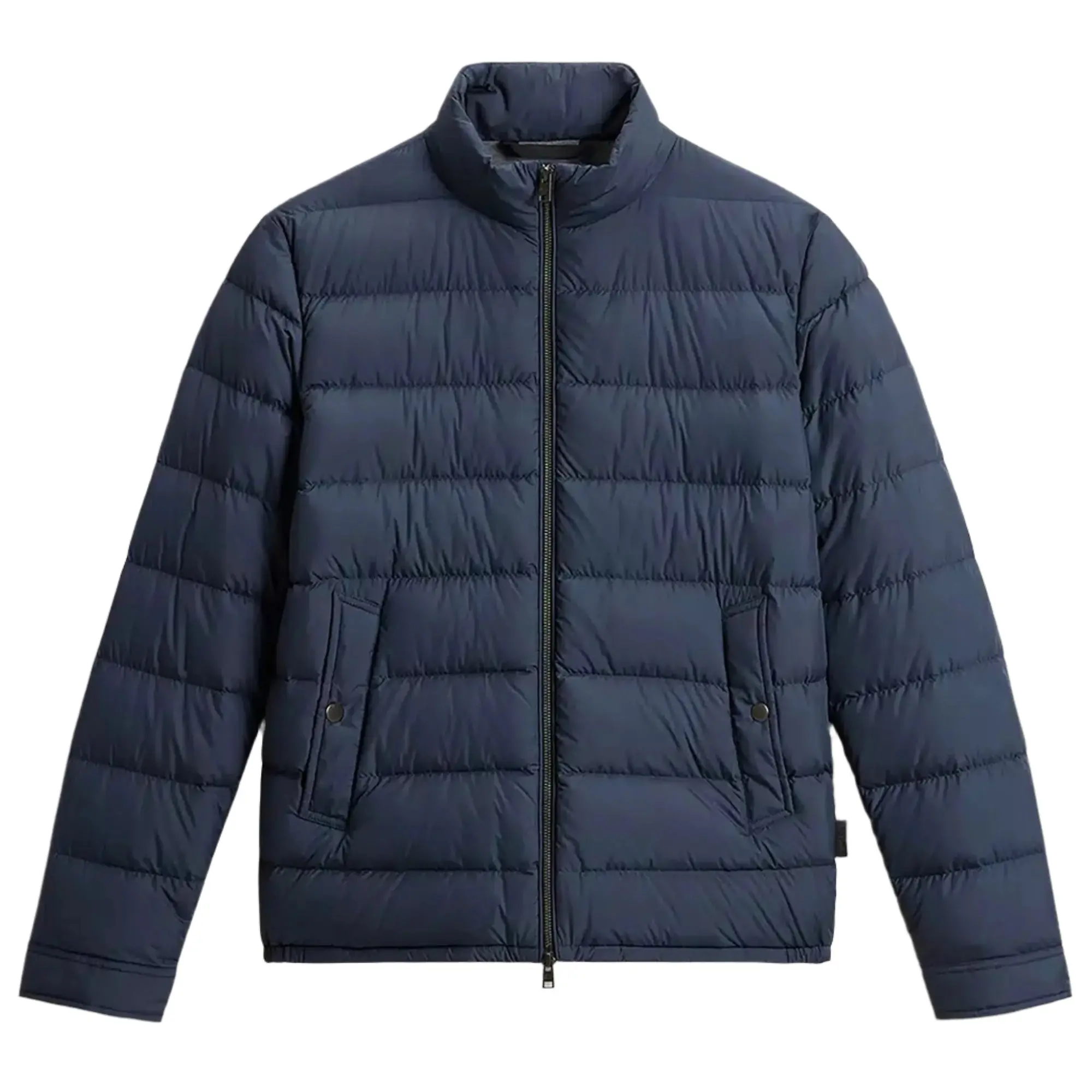Product image 1 of 9 of Woolrich Men's Lightweight Microfibre Down Jacket - Melton Blue