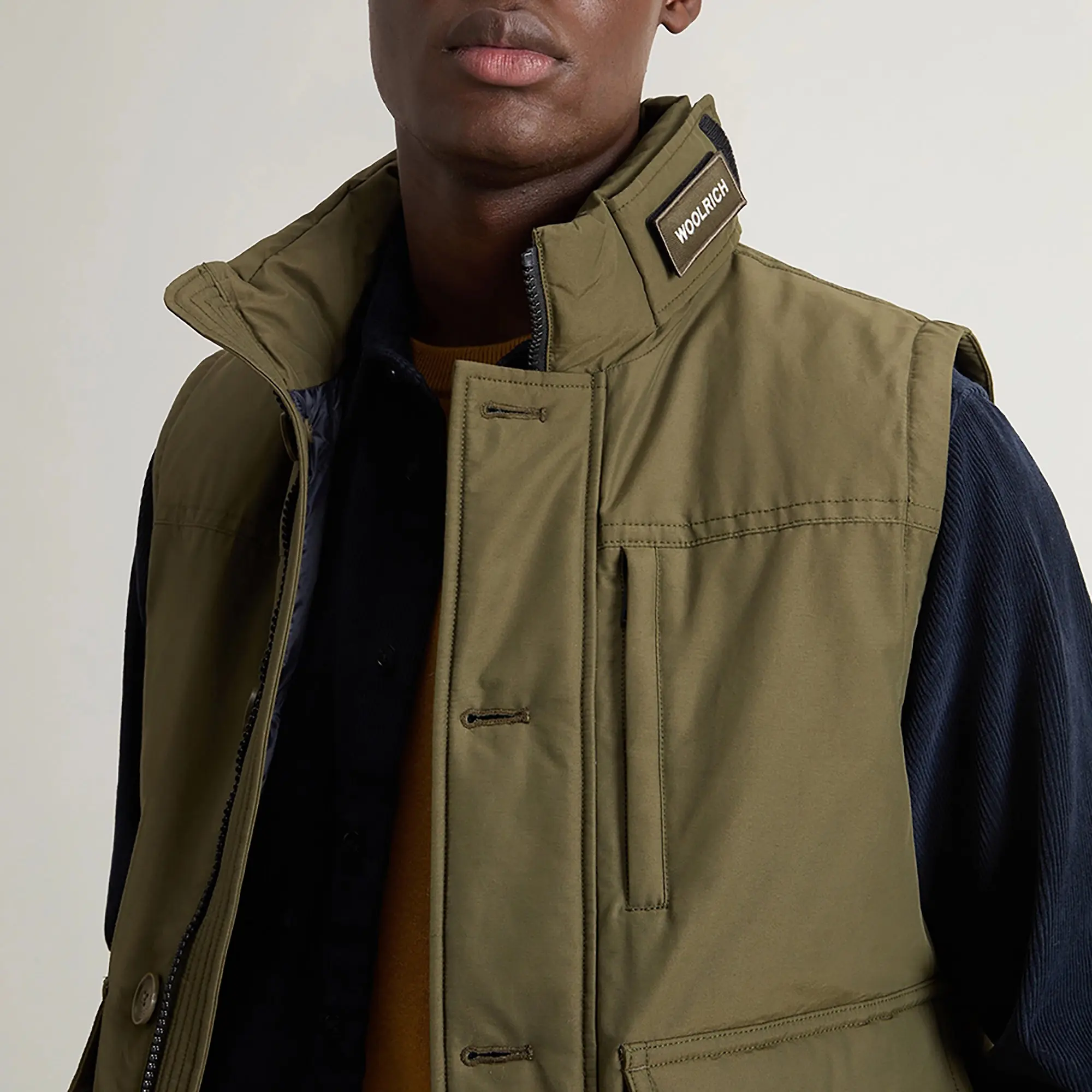 Product image 5 of 11 of Woolrich Men's Ramar Gilet - Greenstone