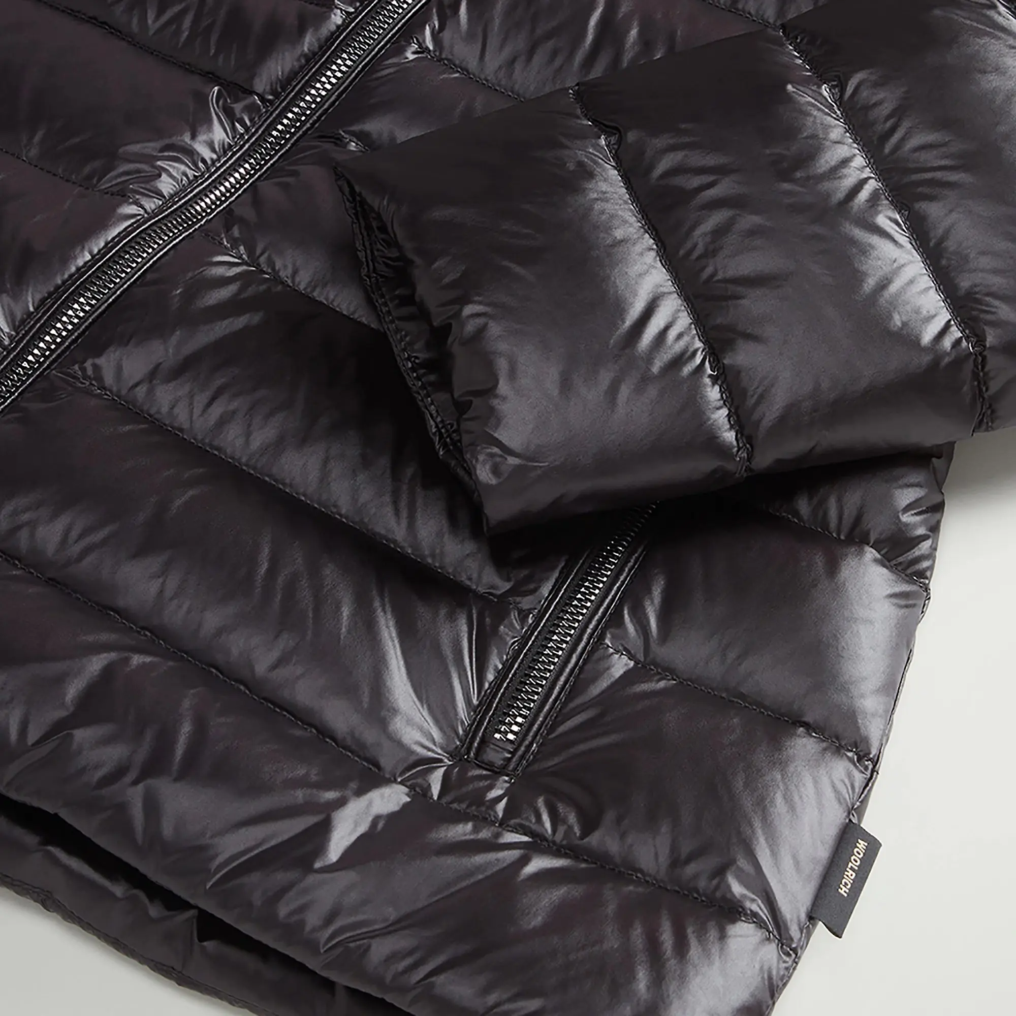 Product image 7 of 8 of Woolrich Women's Aliquippa Lightweight Down Jacket - Black