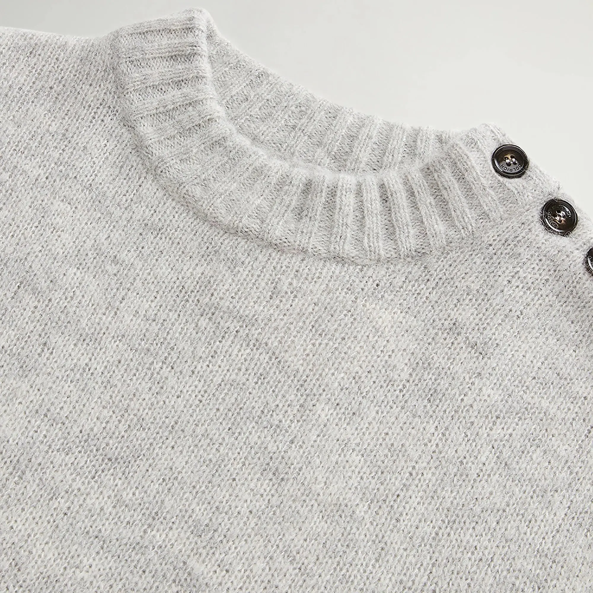 Product image 6 of 8 of Woolrich Women's Alpaca Blend Sweater - Grey Melange