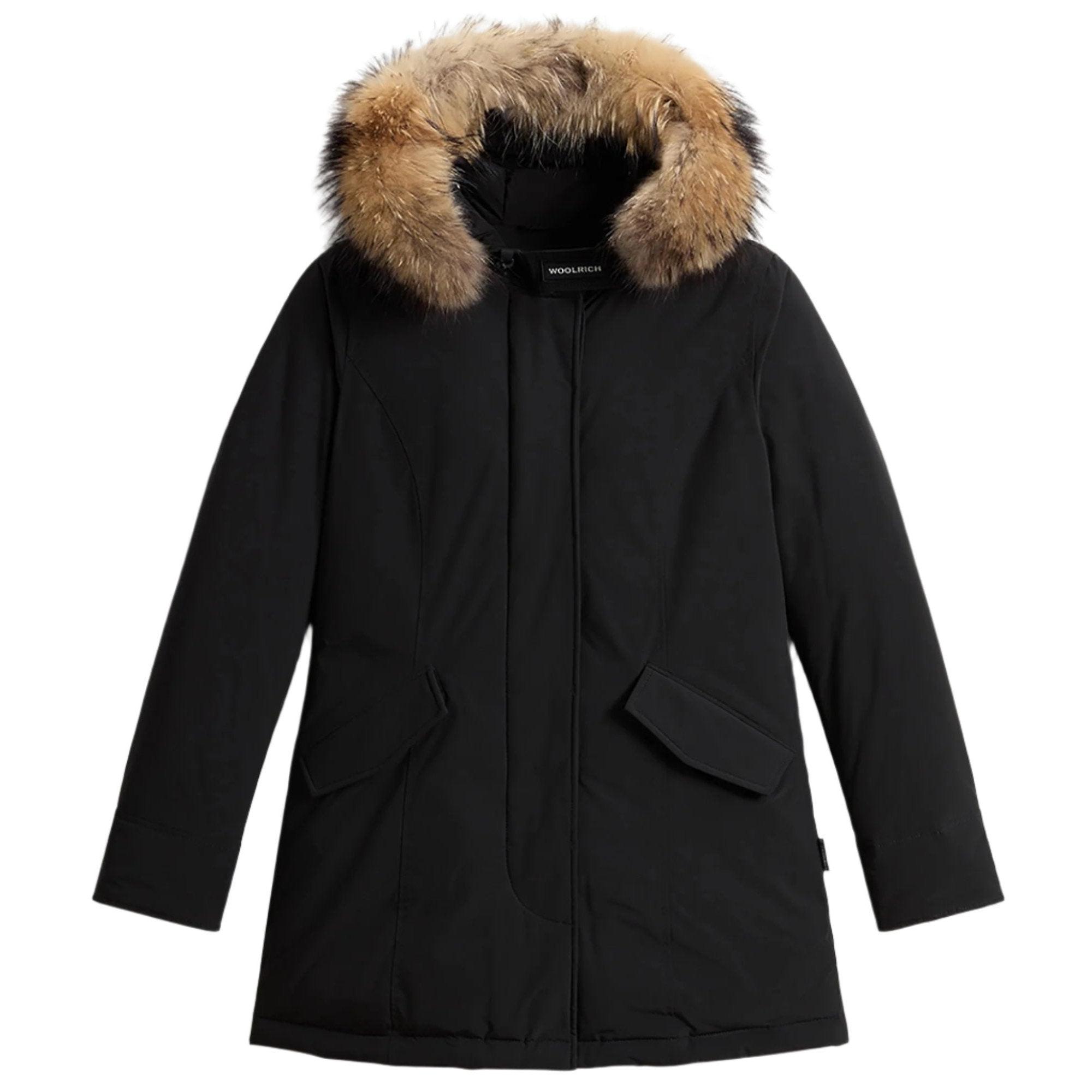 Woolrich Women's Luxury Arctic Parka - Black | British Attire