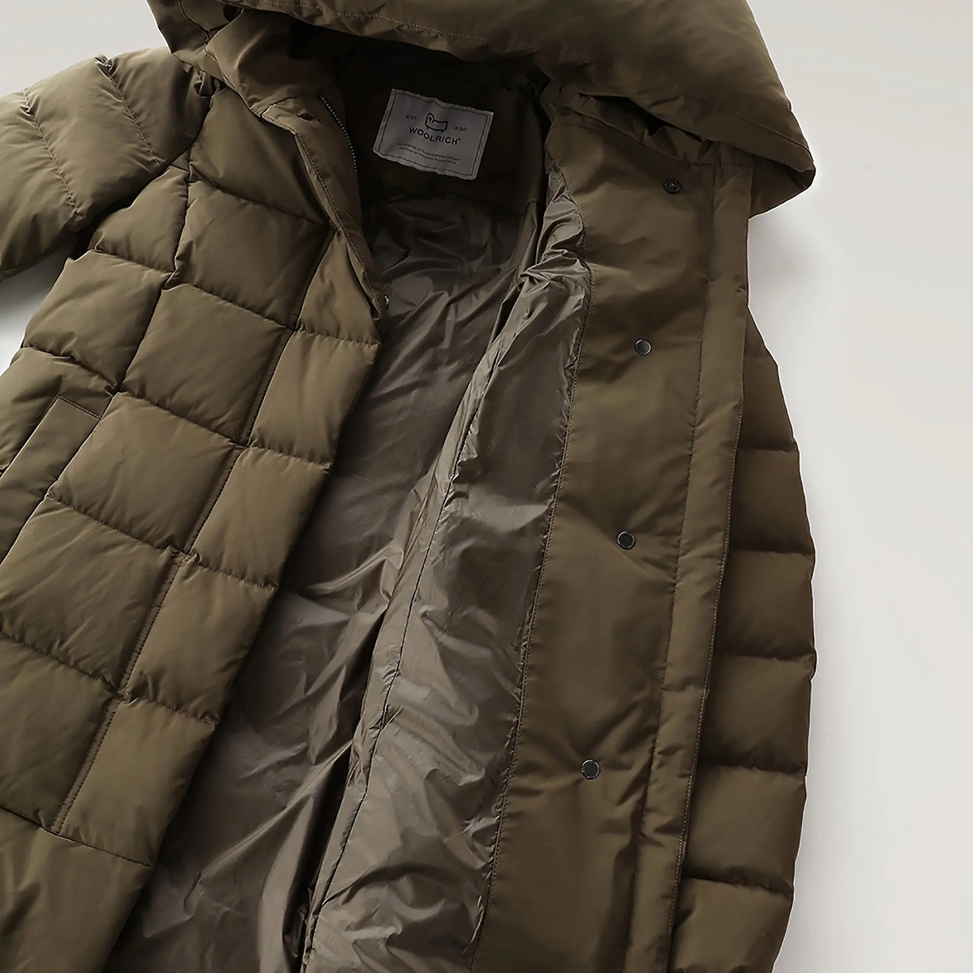 Product image 10 of 10 of Woolrich Women's Puffy Prescott Parka - Dark Green
